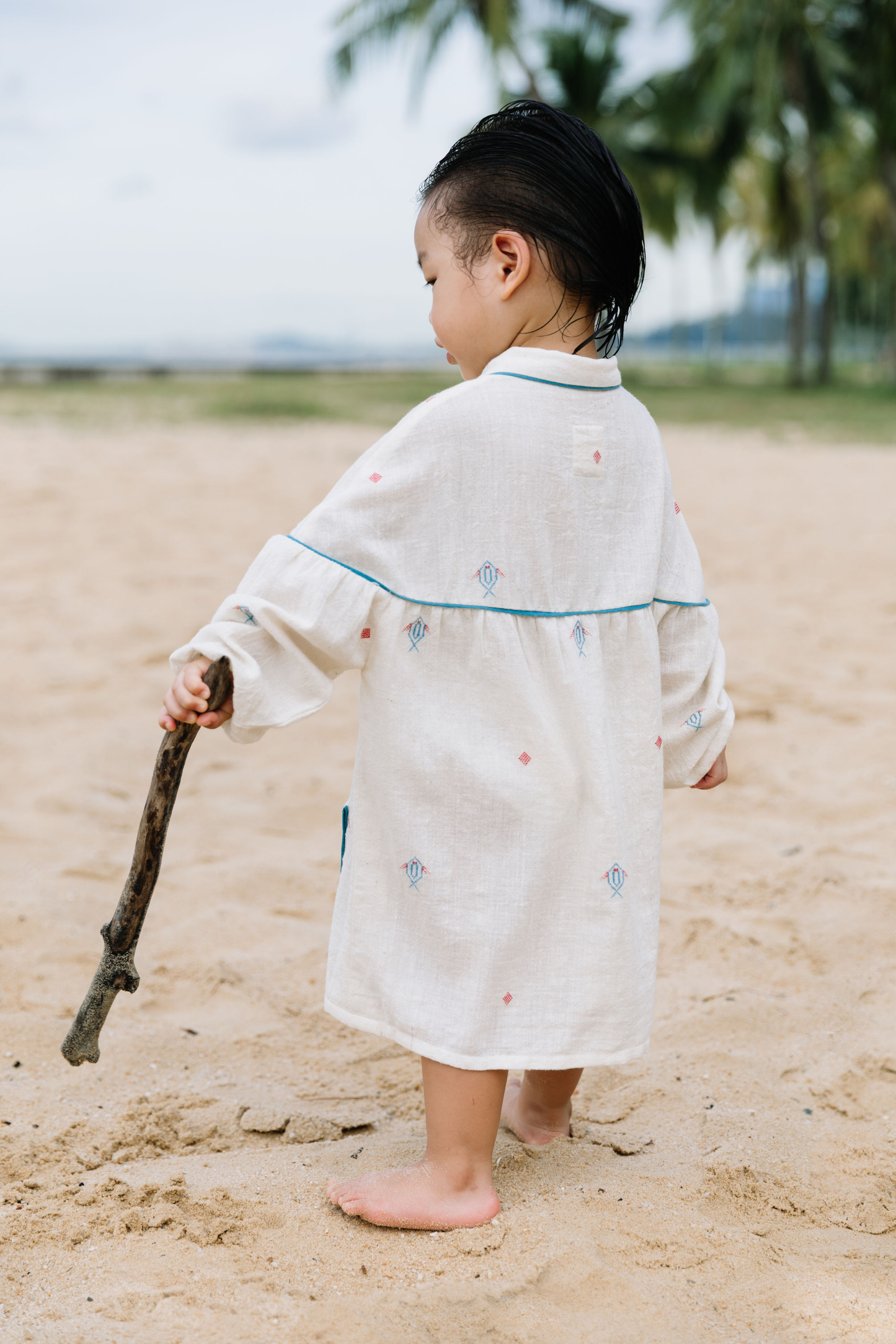 Little Fish Handwoven Kala Cotton Dress