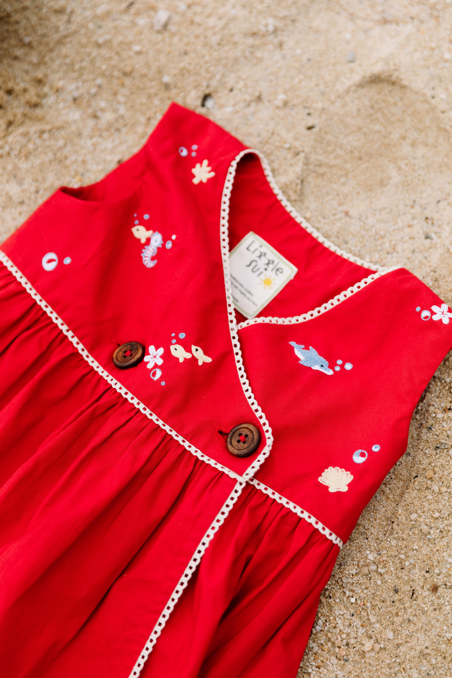 Ocean Swim Organic Cotton Dress