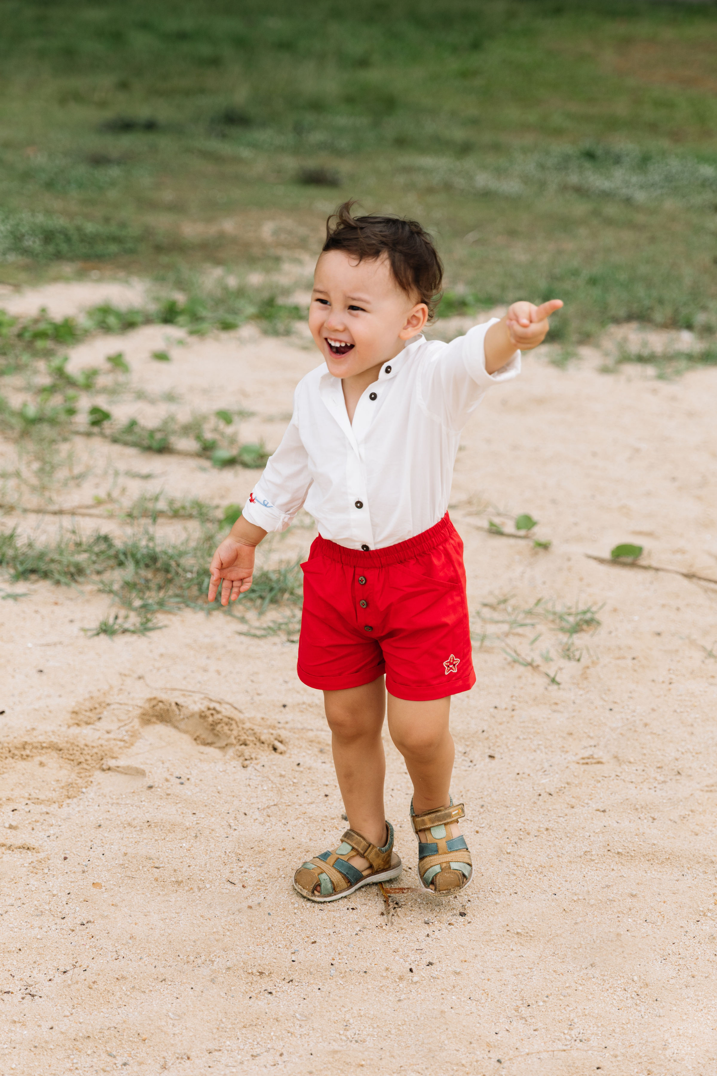Starfish Summer Organic Cotton Shorts