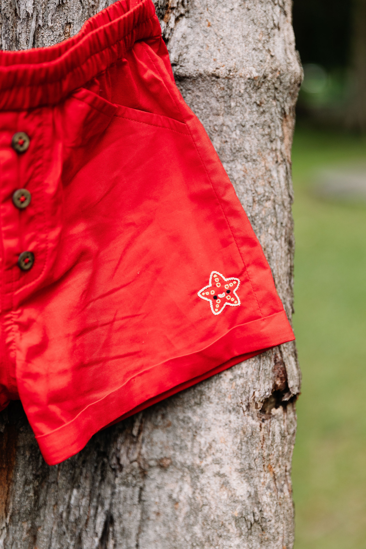 Starfish Summer Organic Cotton Shorts