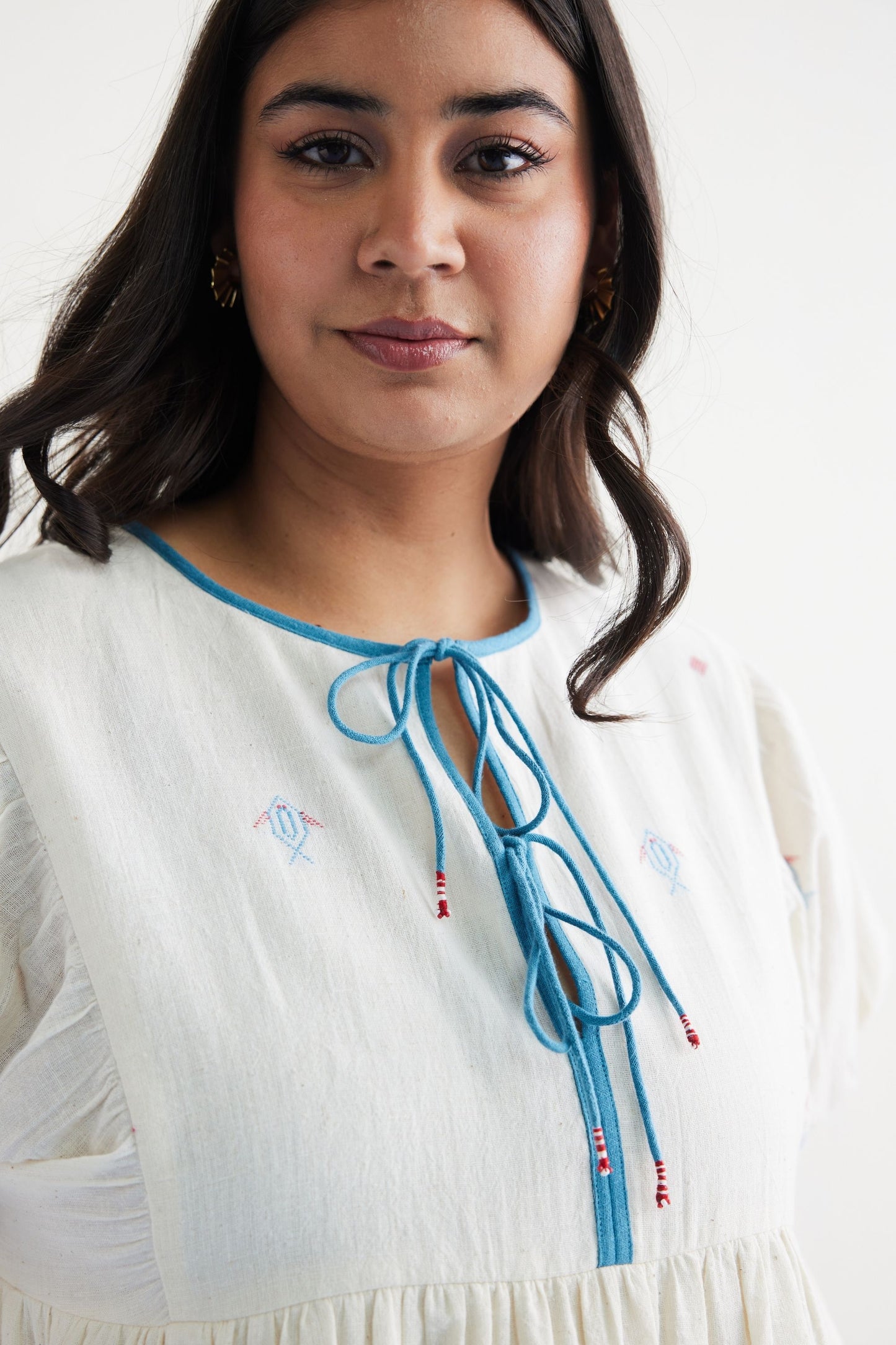 Swim Free Handwoven Kala Cotton Dress