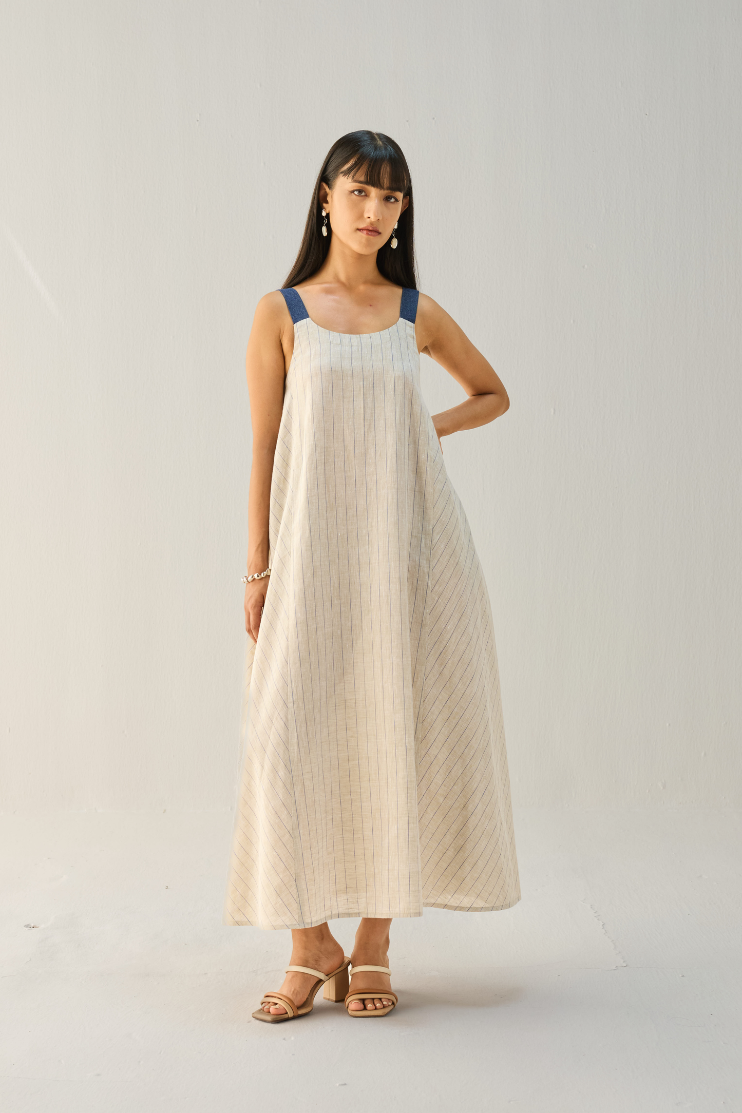 The Element Linen Maxi Dress
