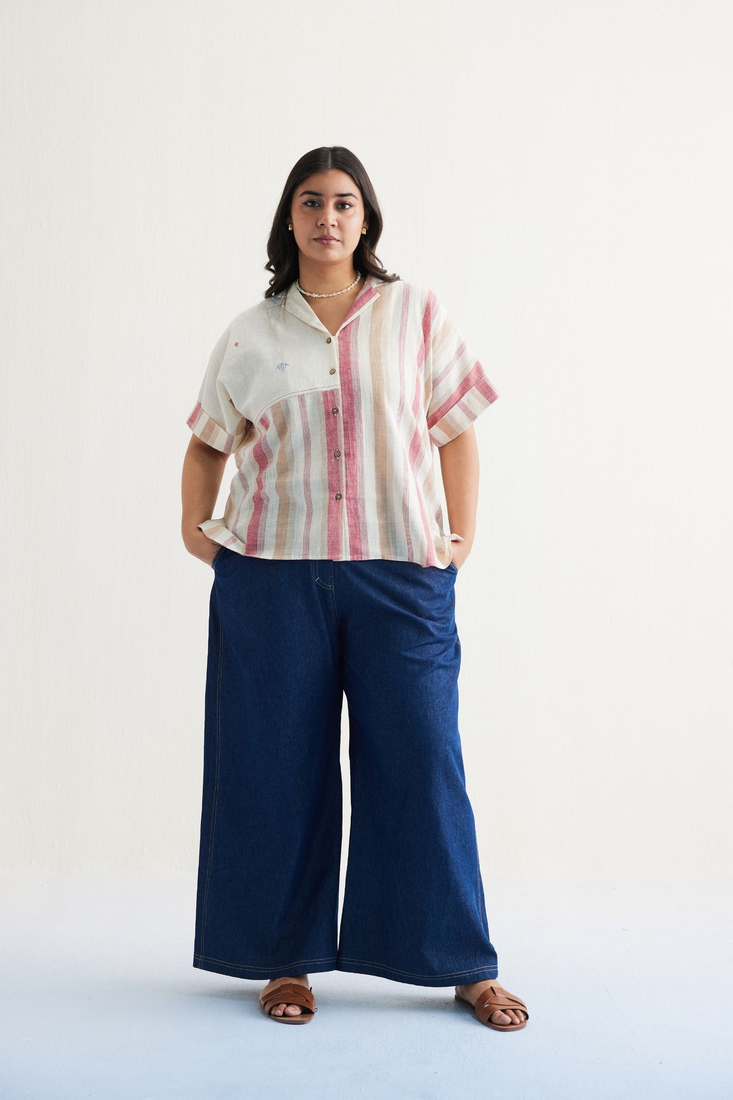 The Reef Shore Handwoven Kala Cotton Shirt