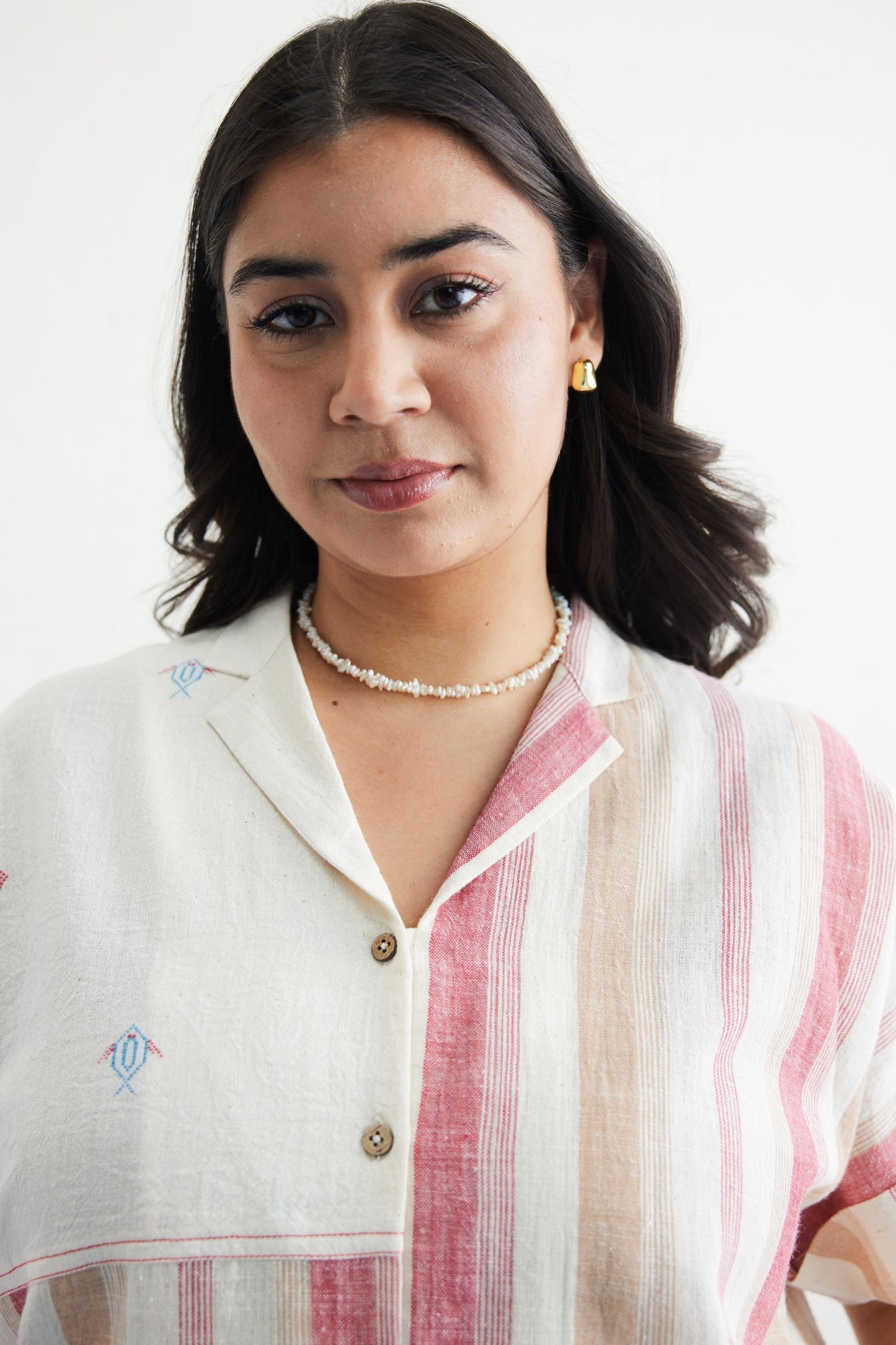The Reef Shore Handwoven Kala Cotton Shirt
