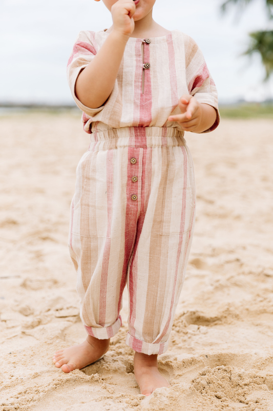 Beachy Summer Kala Cotton Trousers