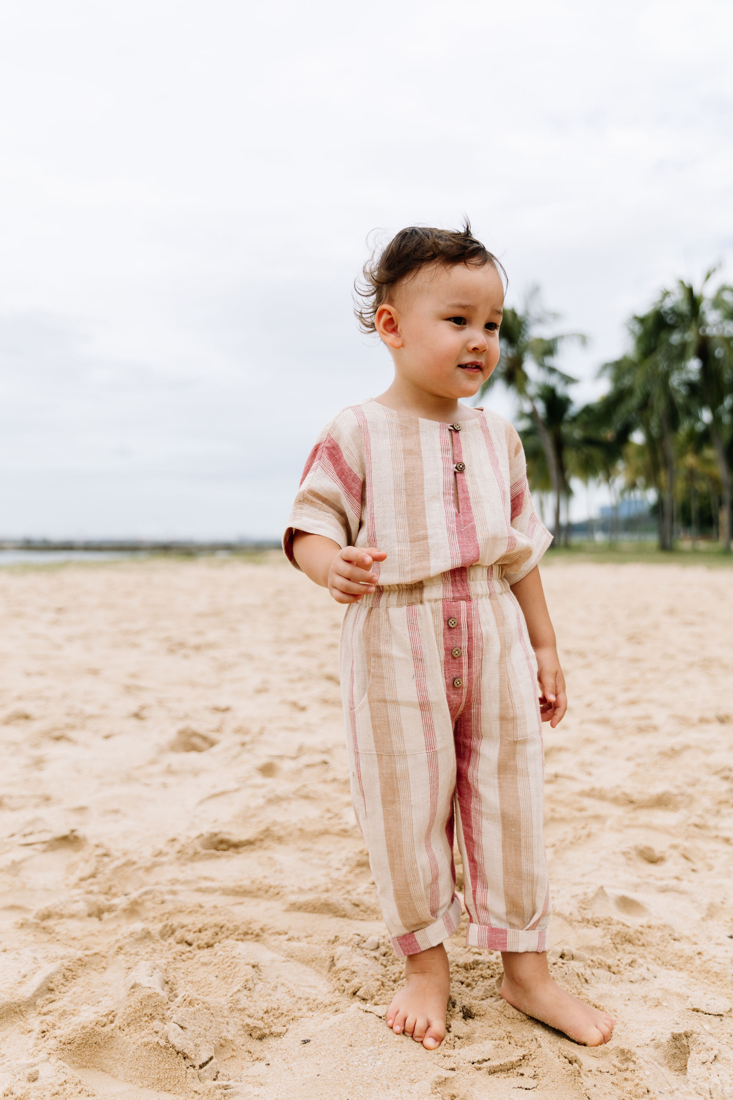 Beachy Summer Kala Cotton Trousers