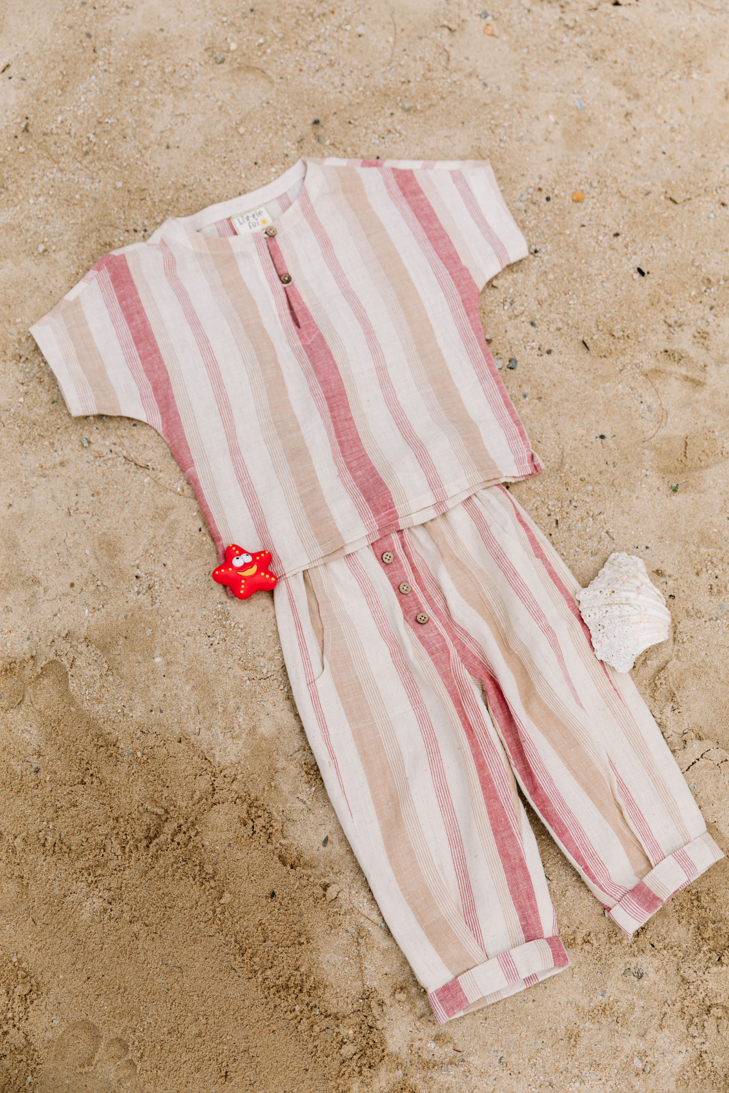 Beachy Summer Kala Cotton Trousers