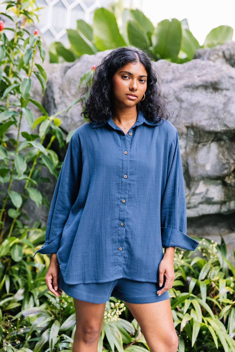 Breathe Organic Cotton Navy Set