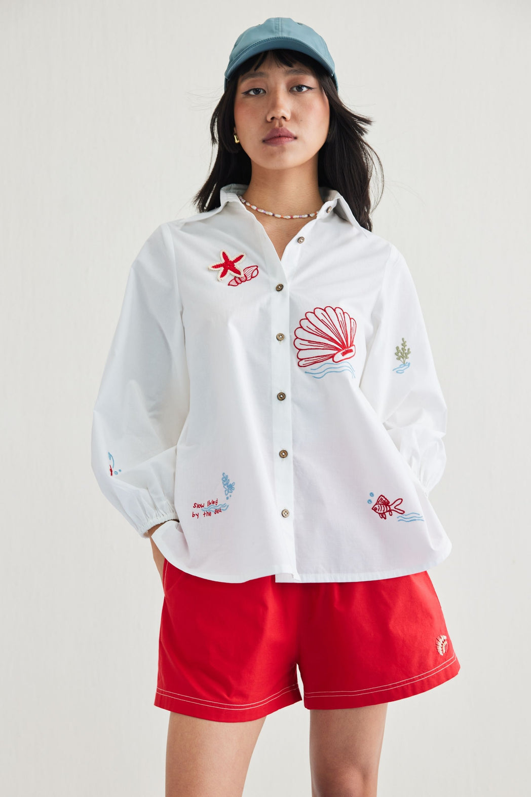 By The Sea Organic Cotton Classic Shirt