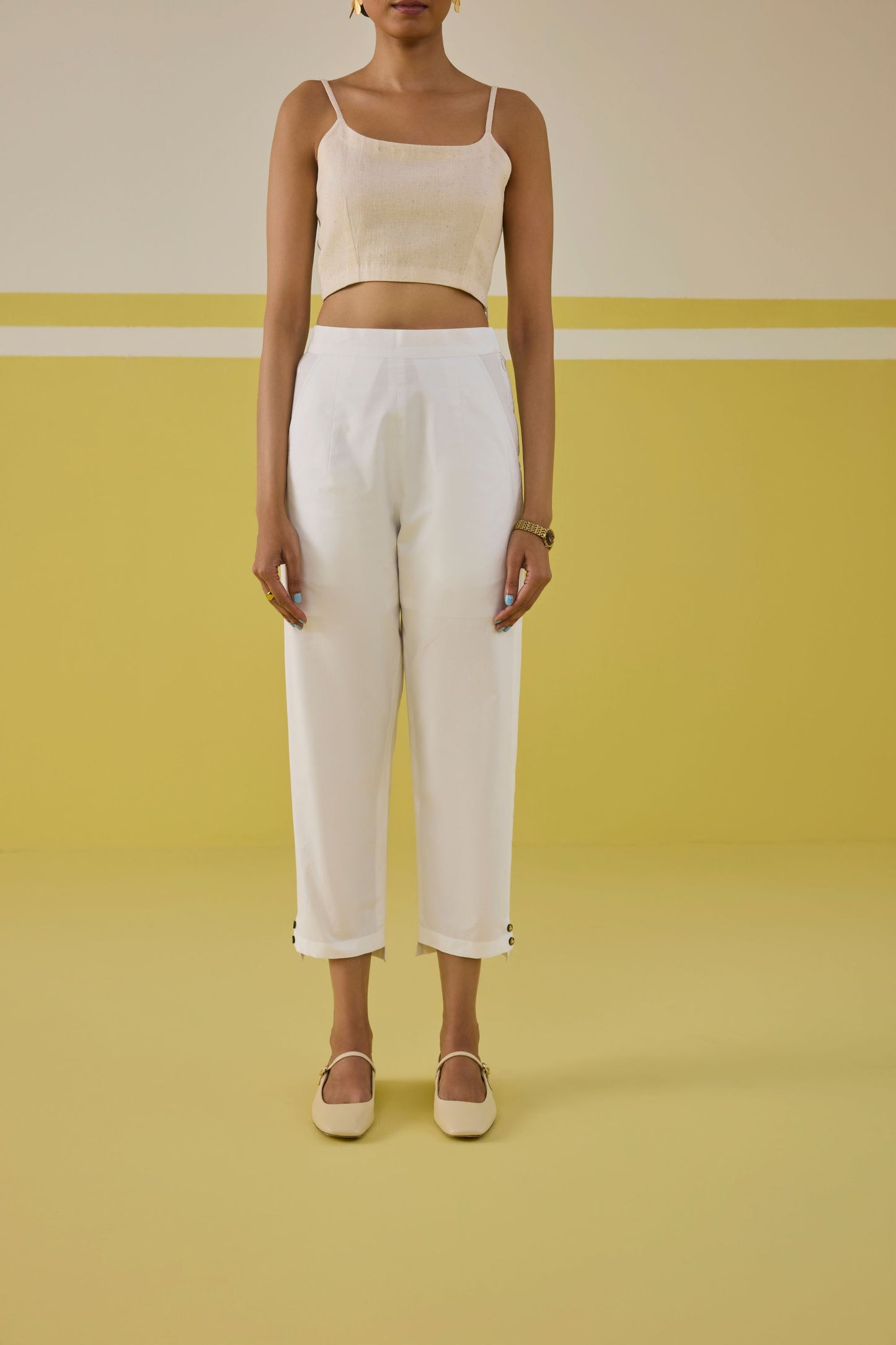 Classic Summer Organic Cotton Trousers