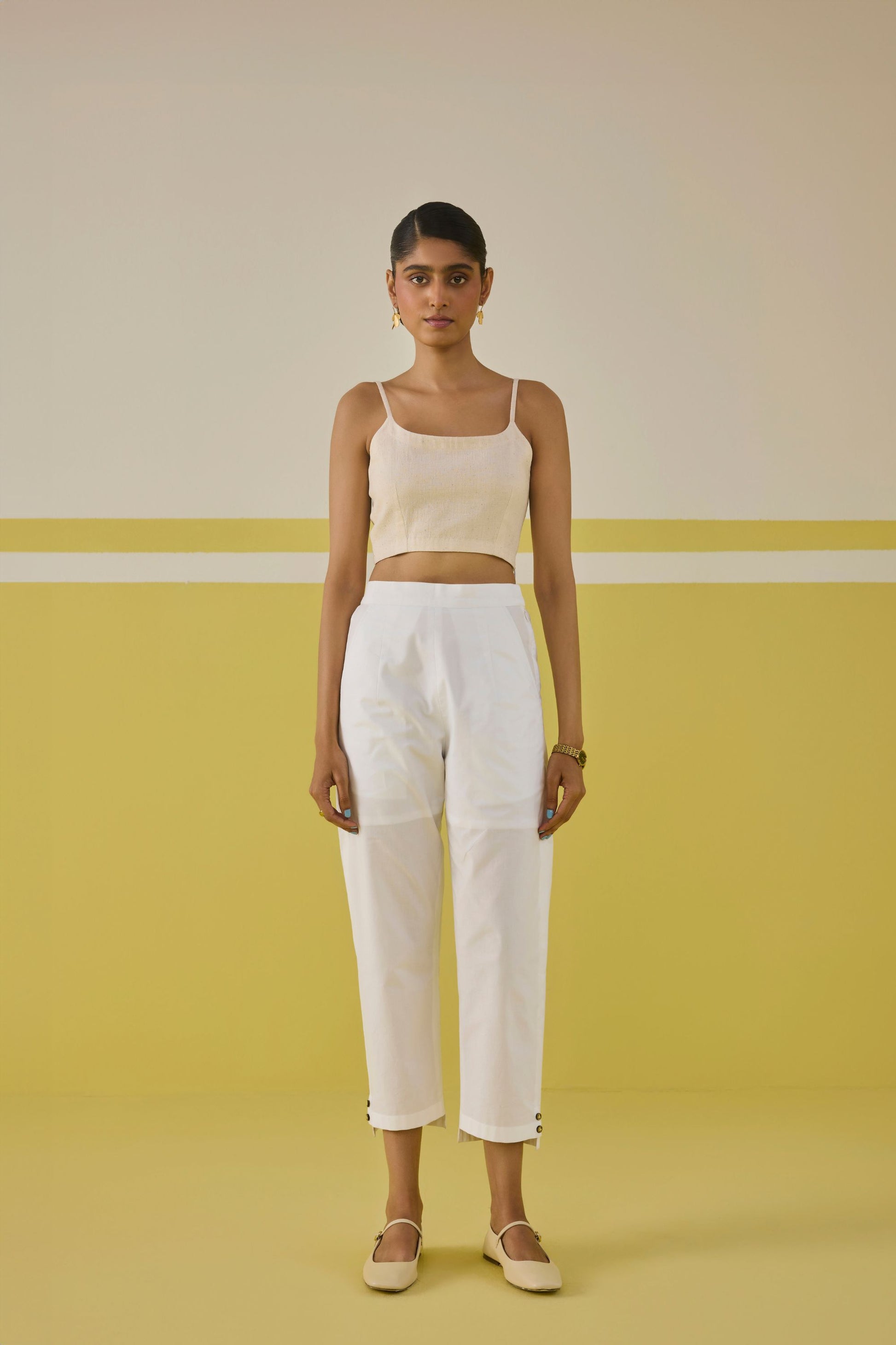 Classic Summer Organic Cotton Trousers