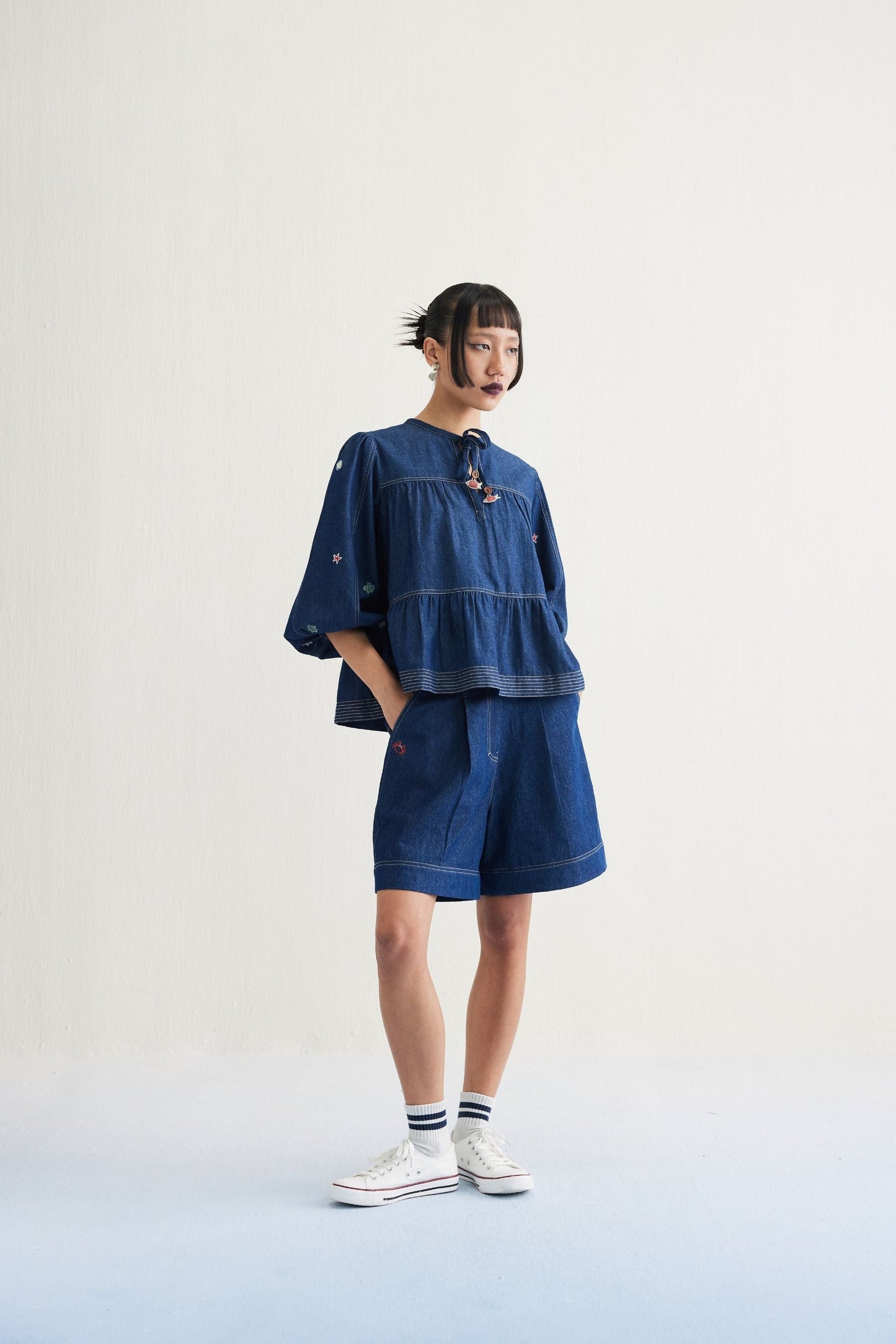 Deep Sea Sustainable Denim Set