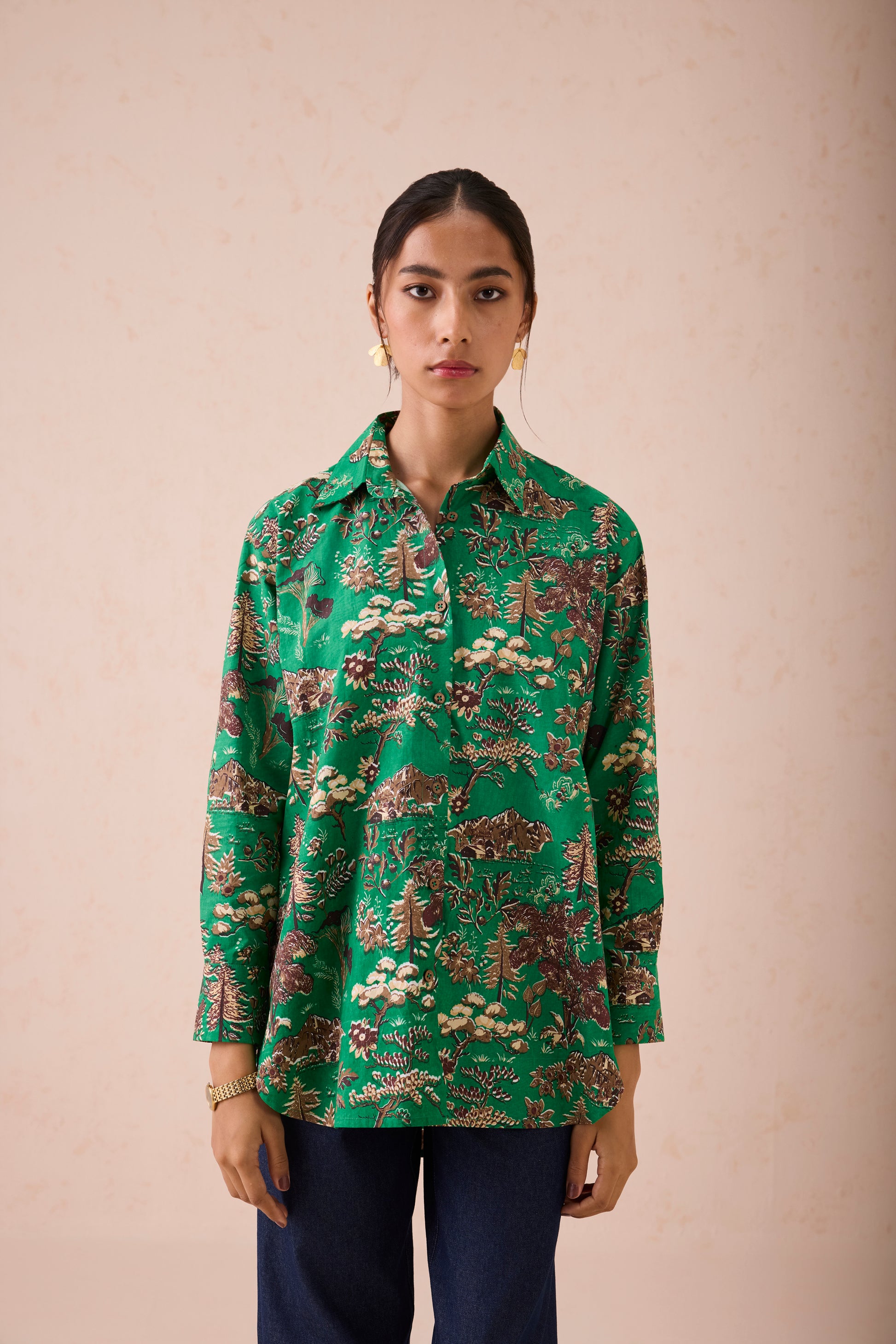 Emerald Fields Classic Organic Cotton Shirt