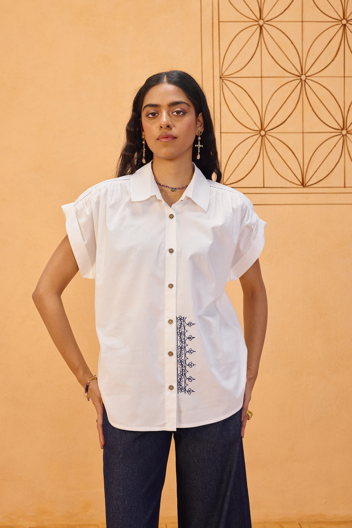 Garden Gate Organic Cotton Shirt