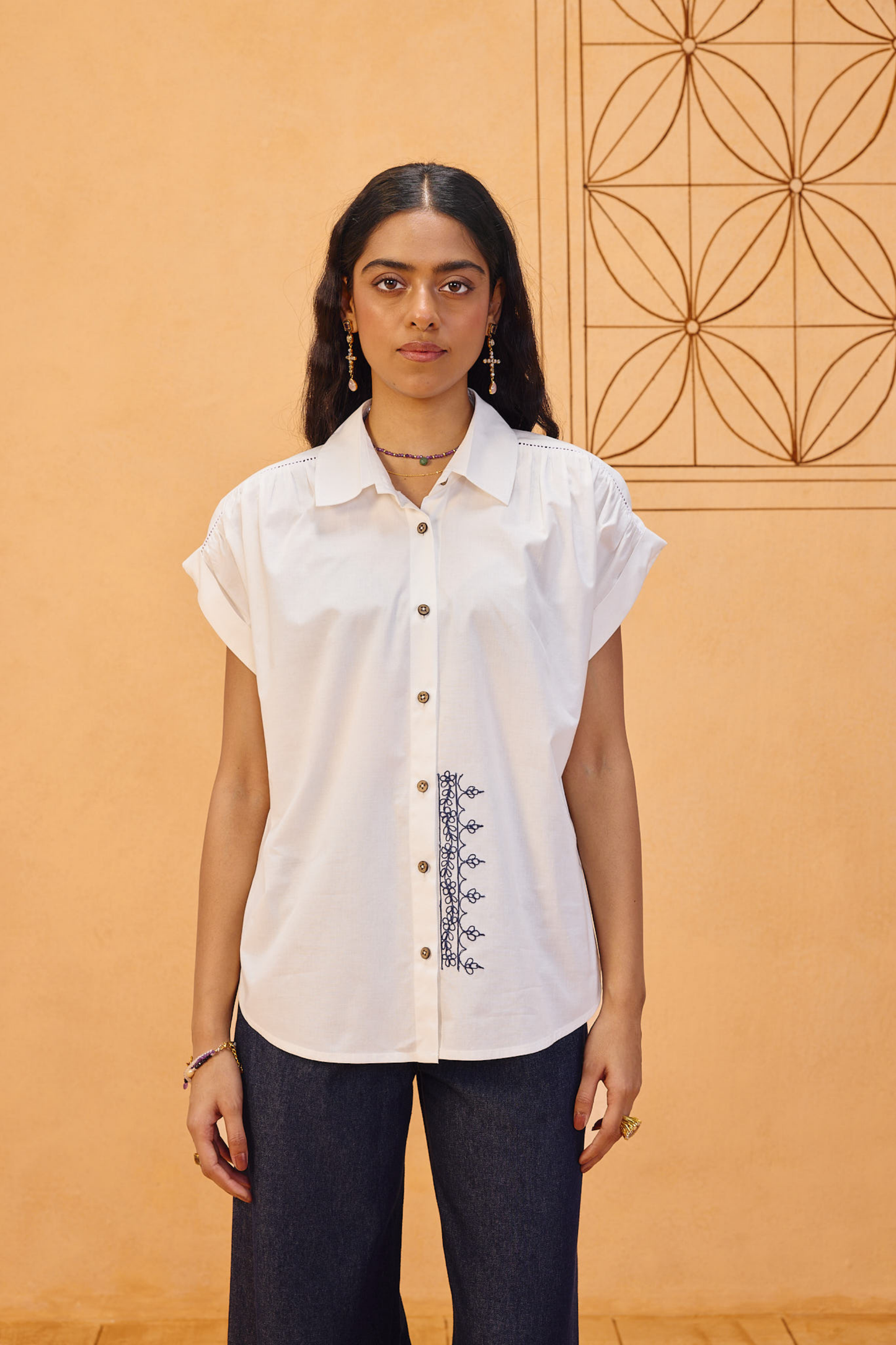 Garden Gate Organic Cotton Shirt