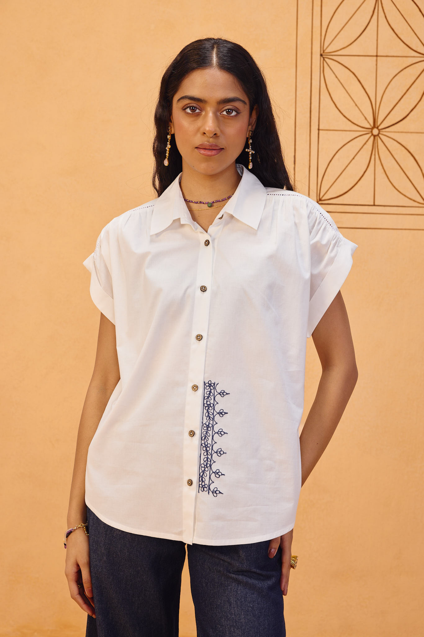 Garden Gate Organic Cotton Shirt