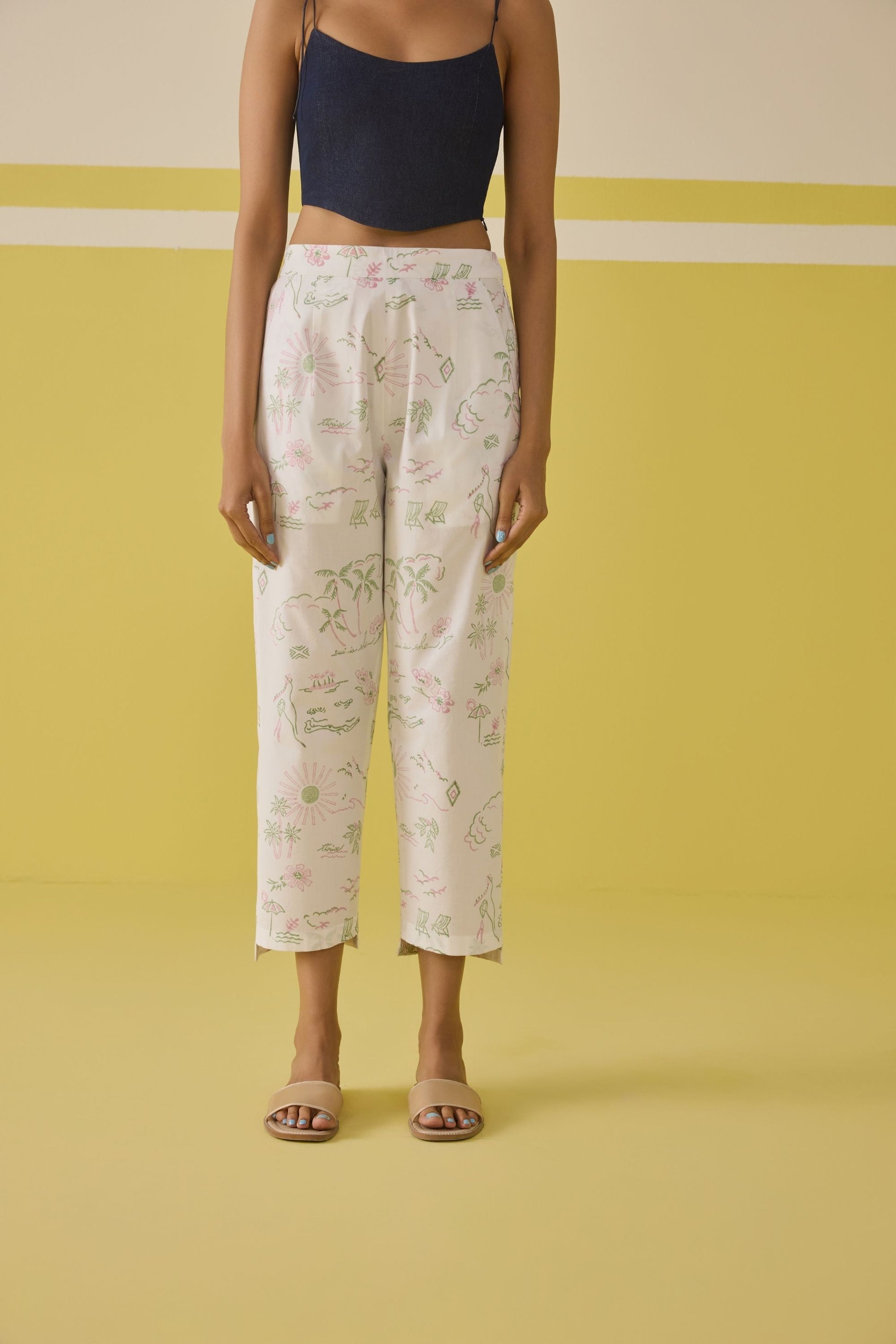 Garden Of Joy Organic Cotton Trousers