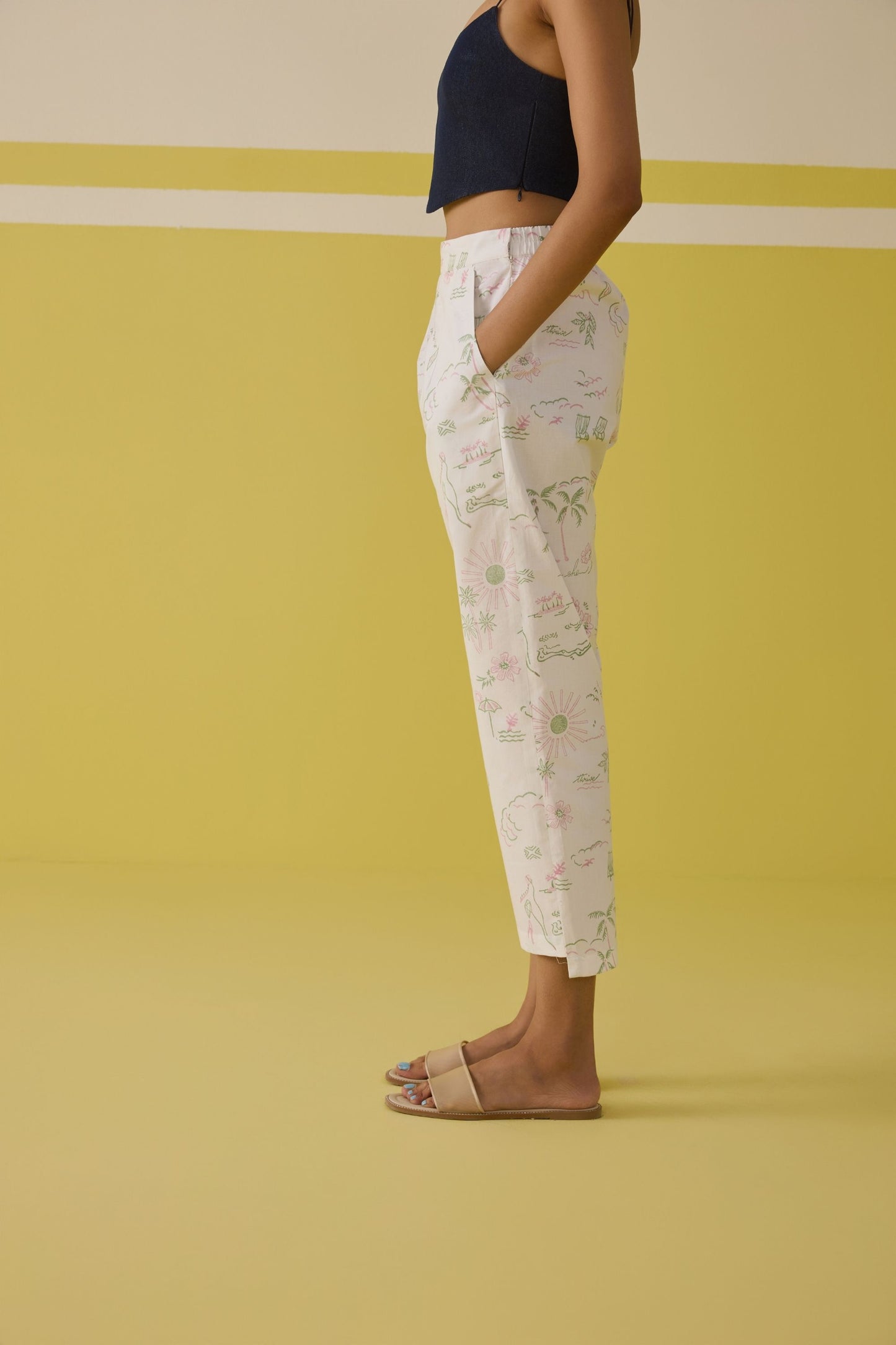 Garden Of Joy Organic Cotton Trousers