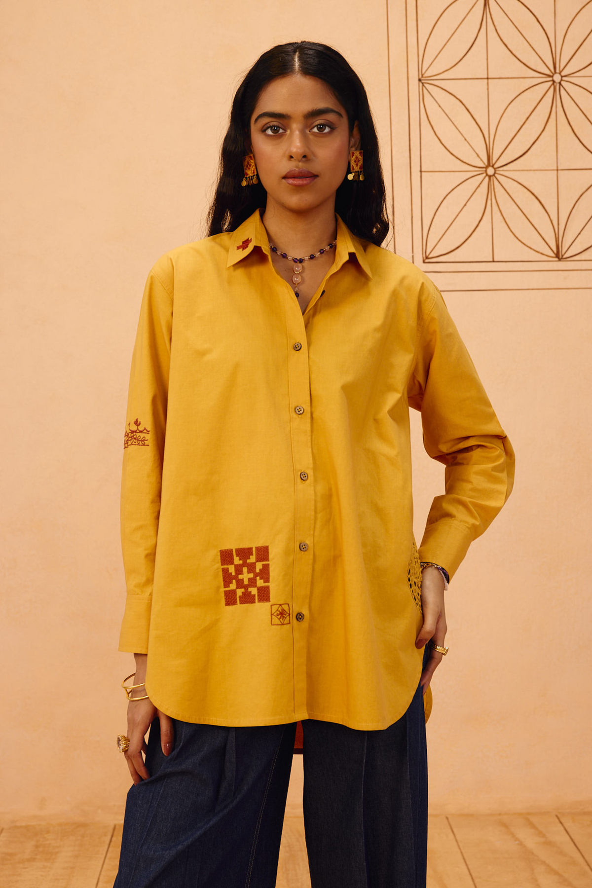 Golden Patterns Organic Cotton Shirt