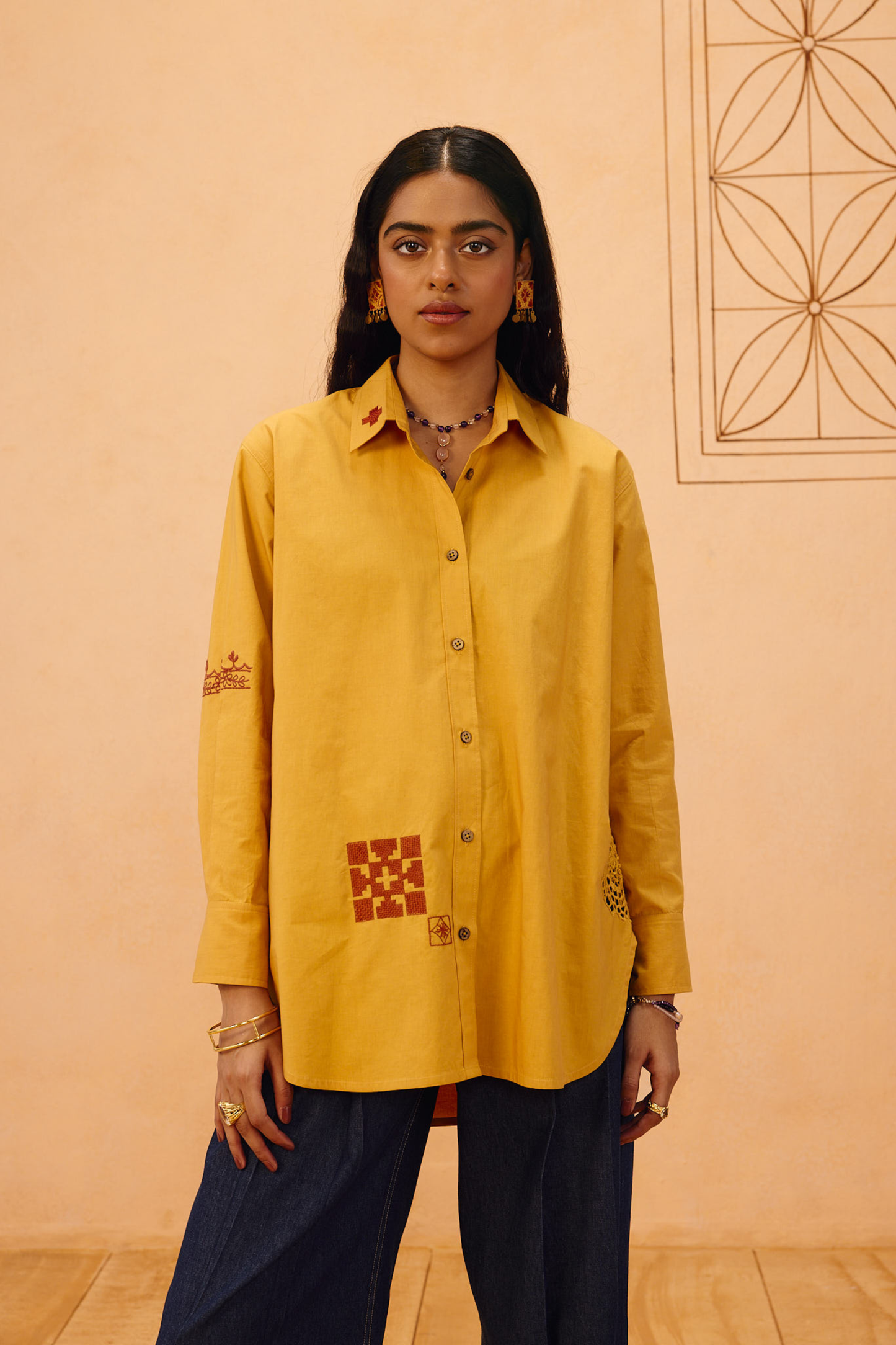 Golden Patterns Organic Cotton Shirt