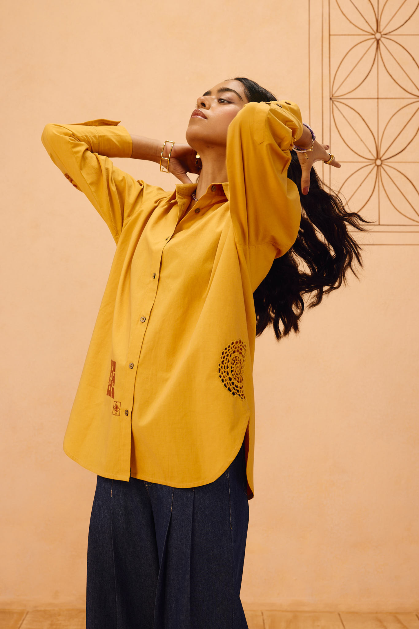 Golden Patterns Organic Cotton Shirt
