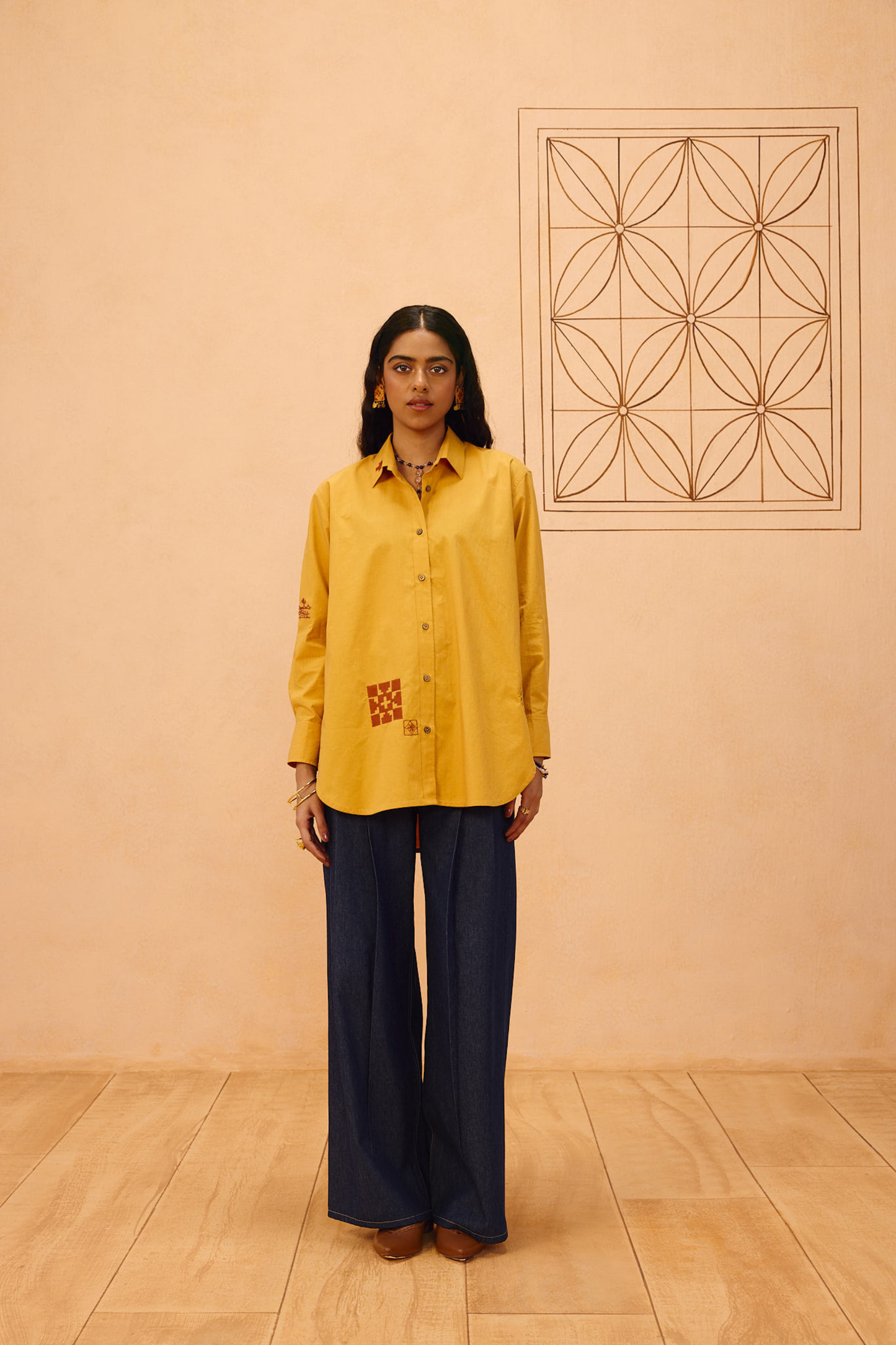 Golden Patterns Organic Cotton Shirt