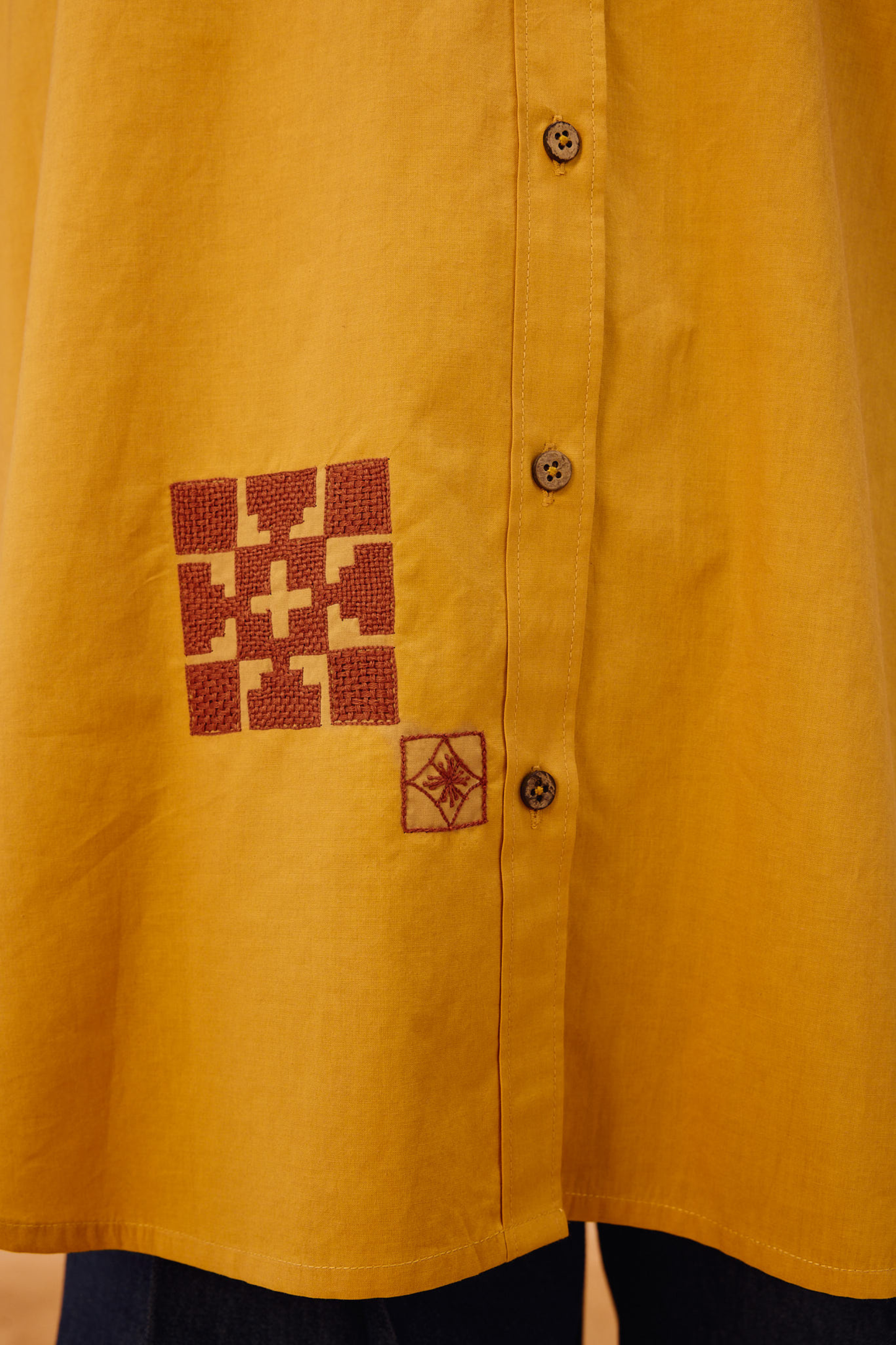 Golden Patterns Organic Cotton Shirt