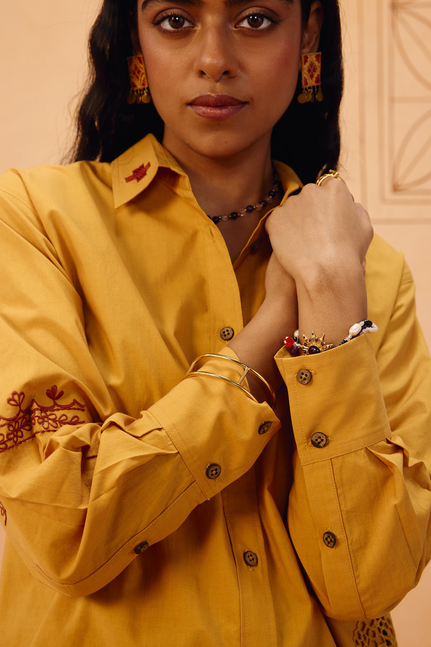 Golden Patterns Organic Cotton Shirt