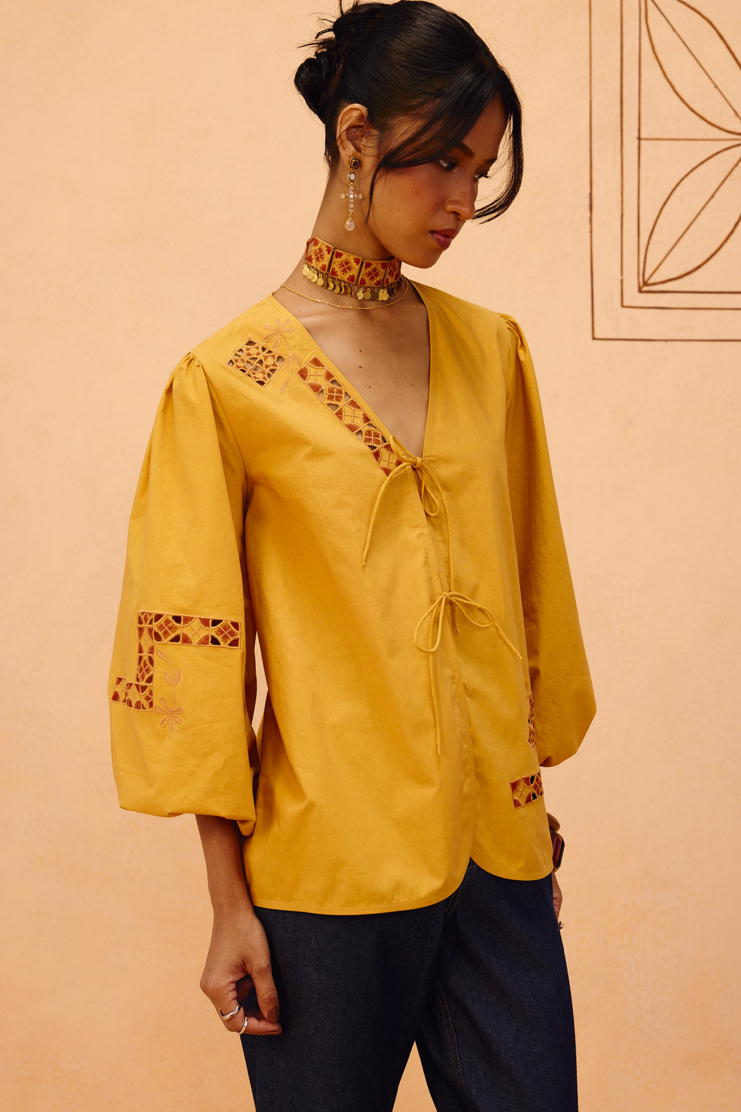 Golden Roots Organic Cotton Top