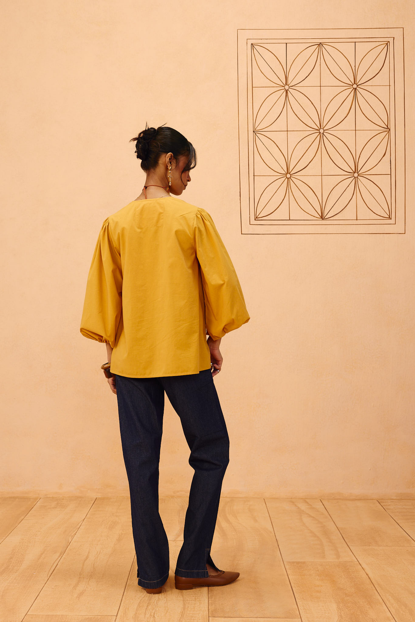 Golden Roots Organic Cotton Top