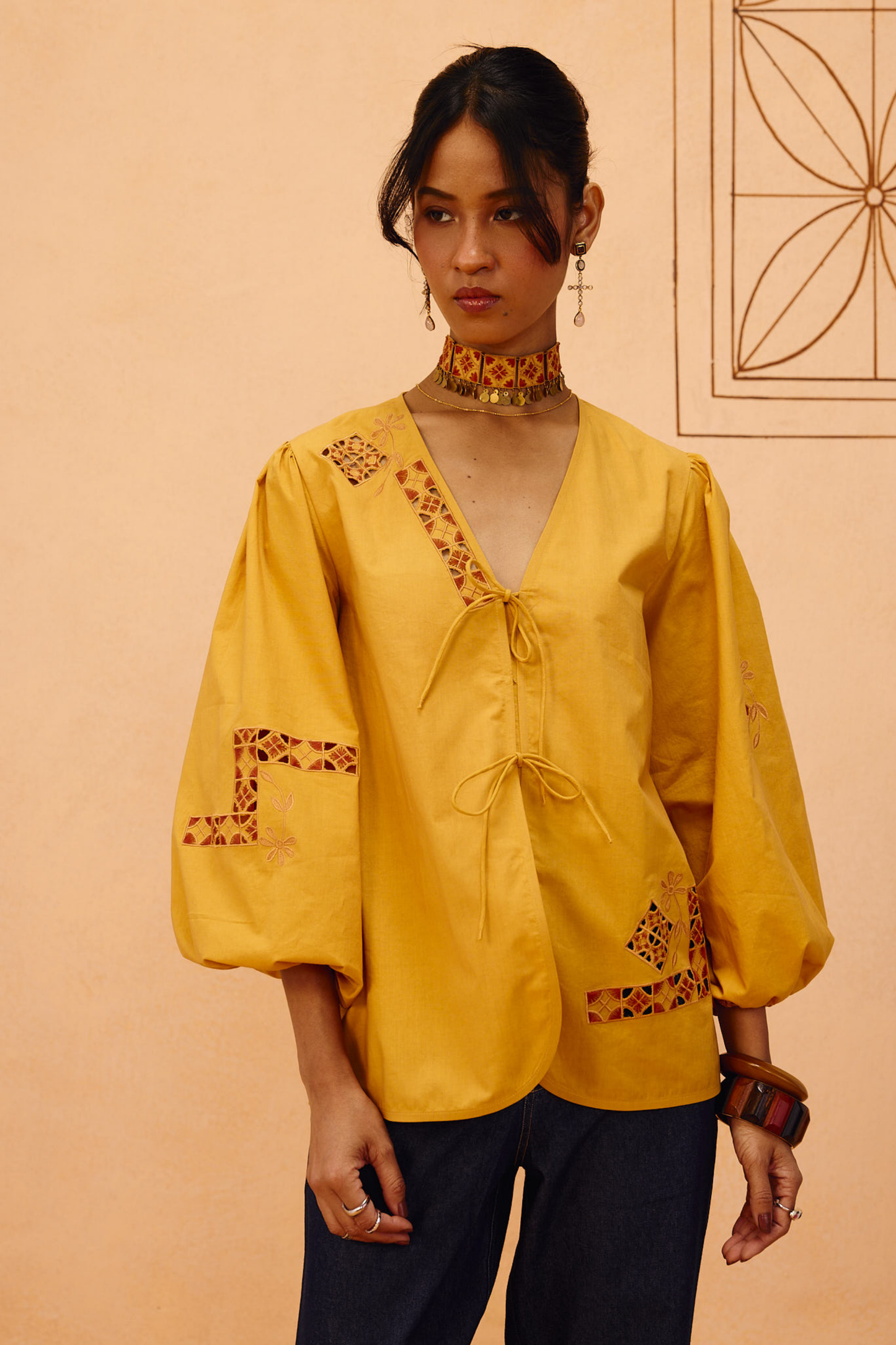Golden Roots Organic Cotton Top