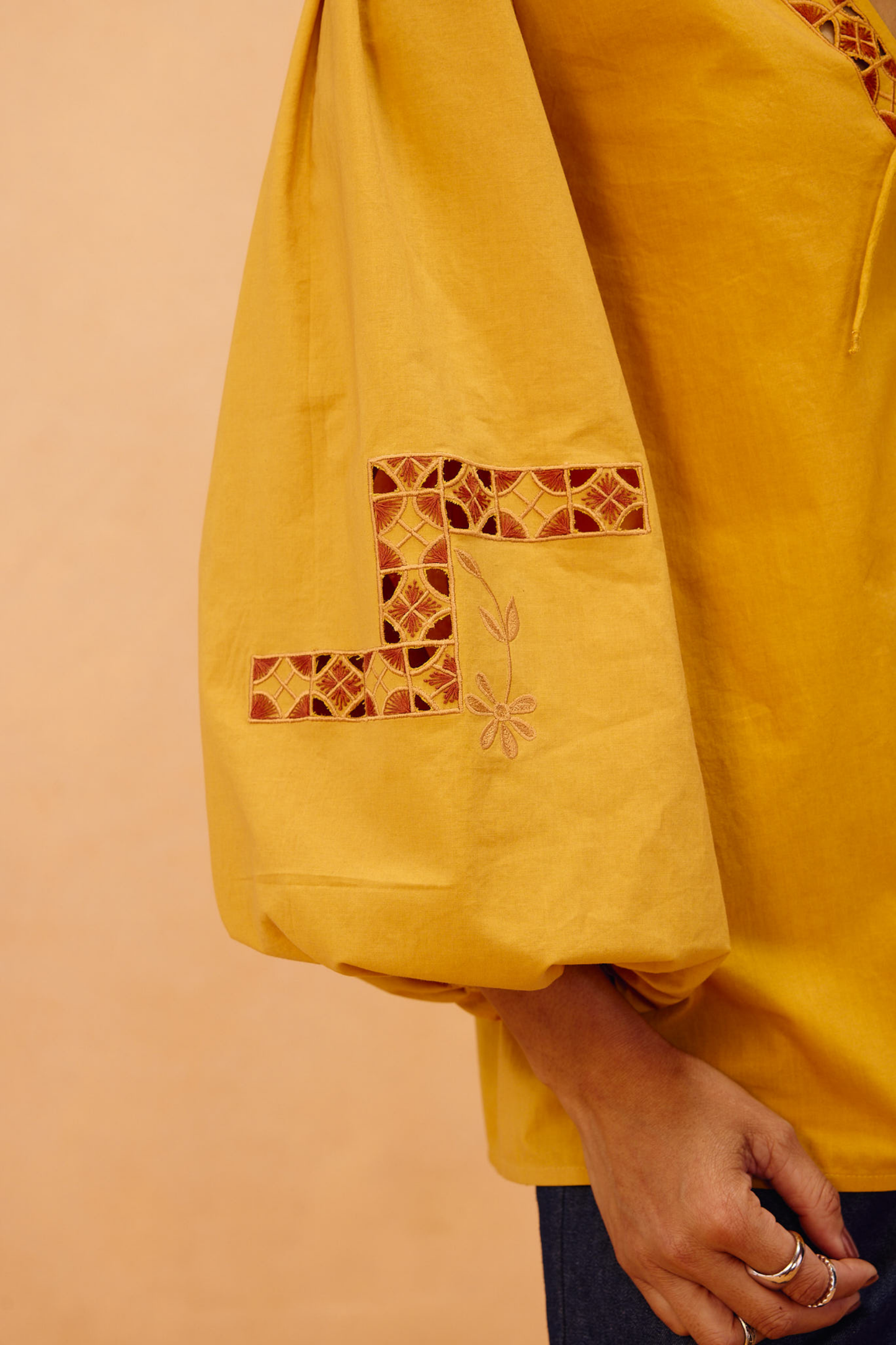 Golden Roots Organic Cotton Top