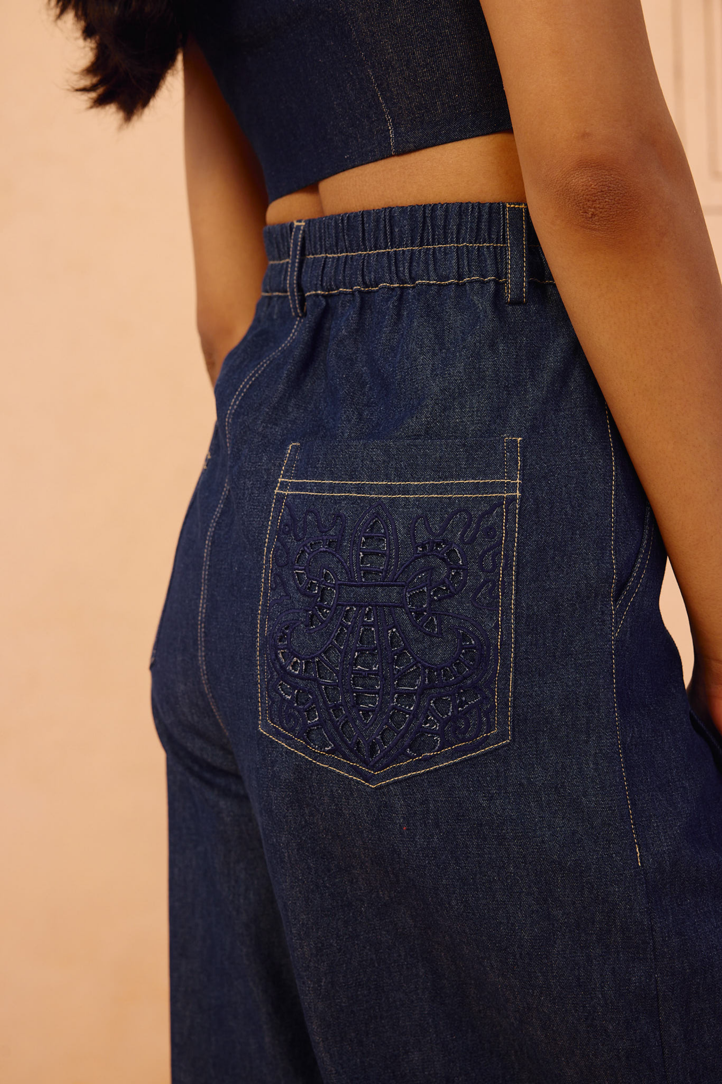 Heirloom Sustainable Denim Pleated Jeans