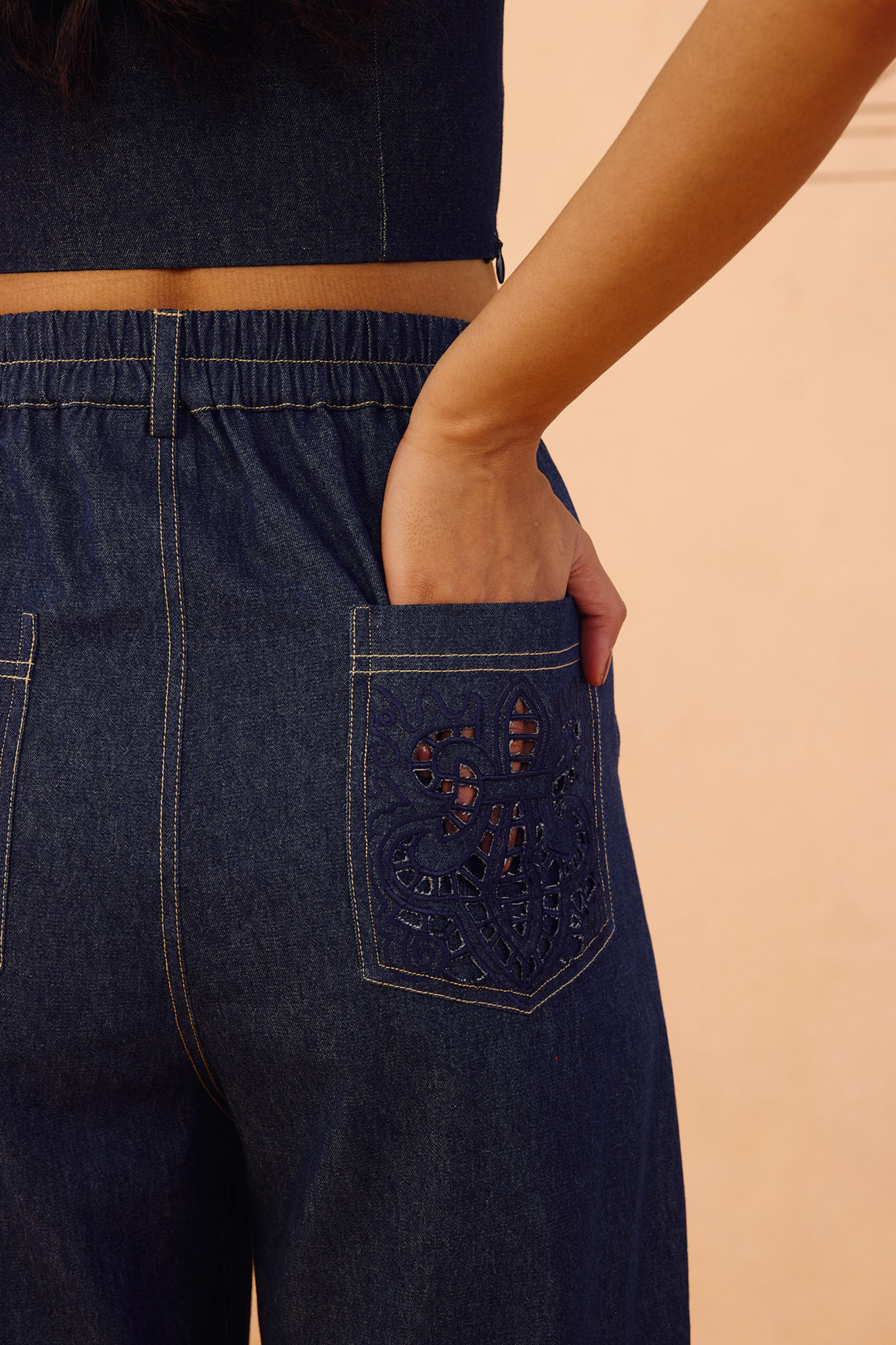 Heirloom Sustainable Denim Pleated Jeans