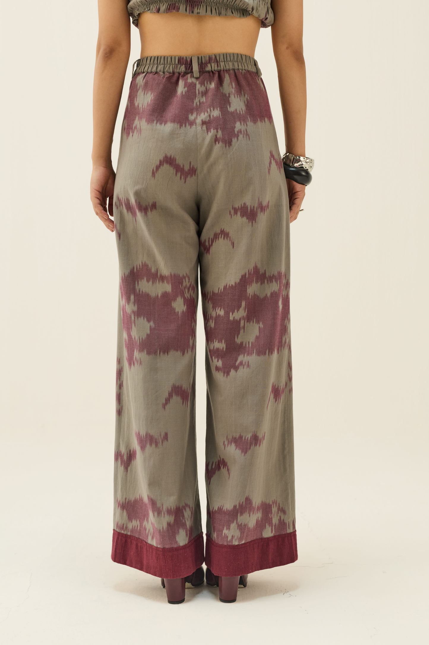 Horizon Handwoven Ikkat Trousers