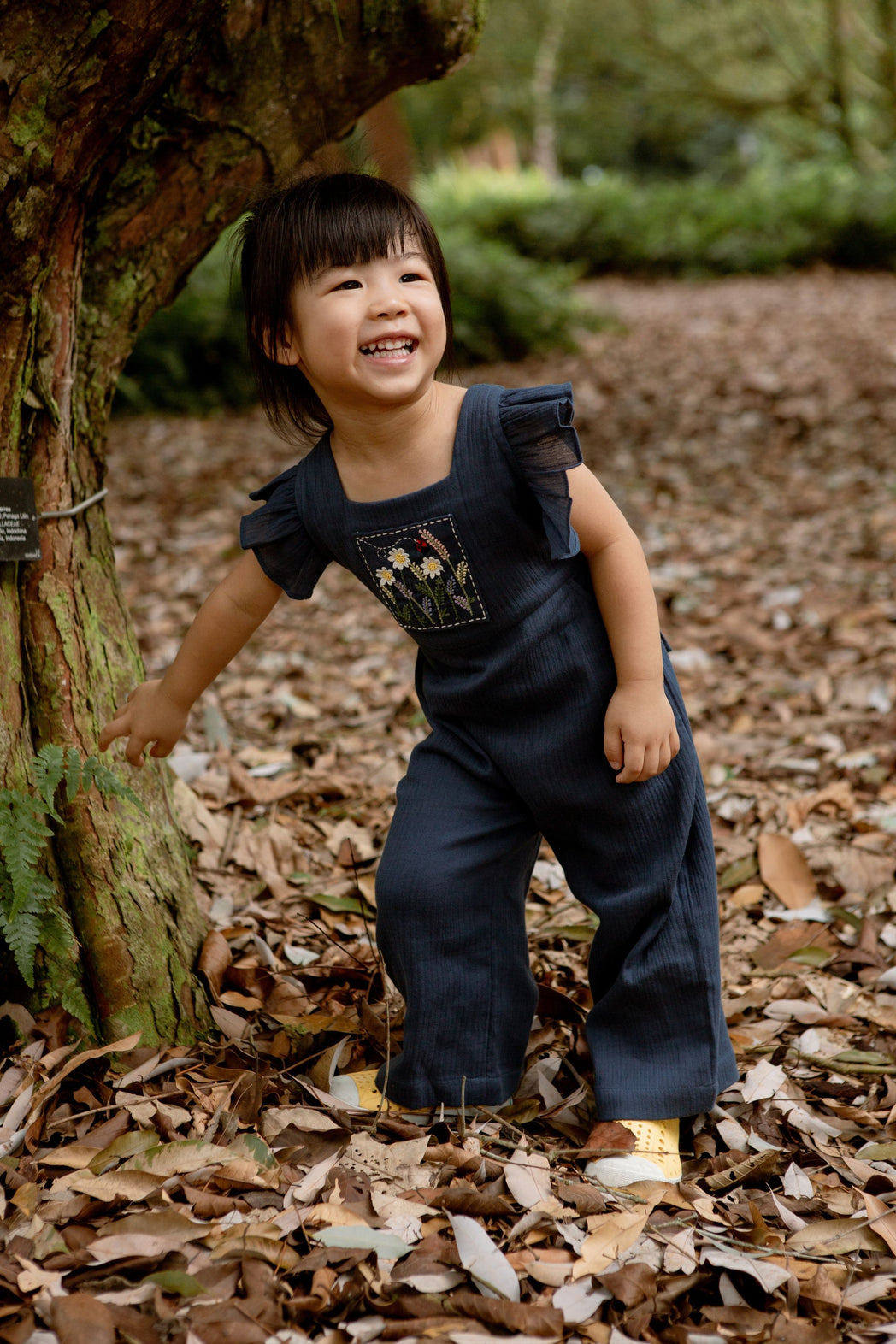 Ladybug Garden Organic Cotton Jumpsuit