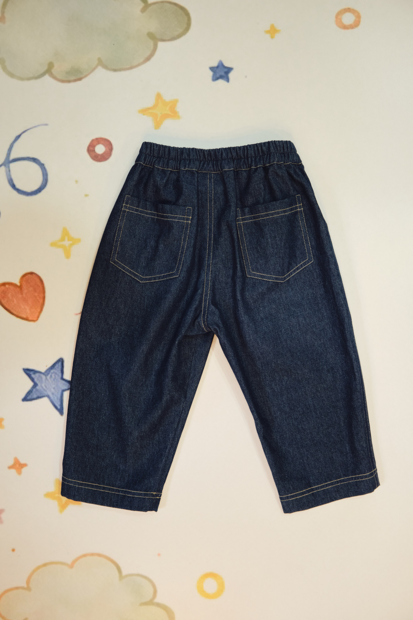 Ocean Sky Sustainable Denim Trousers