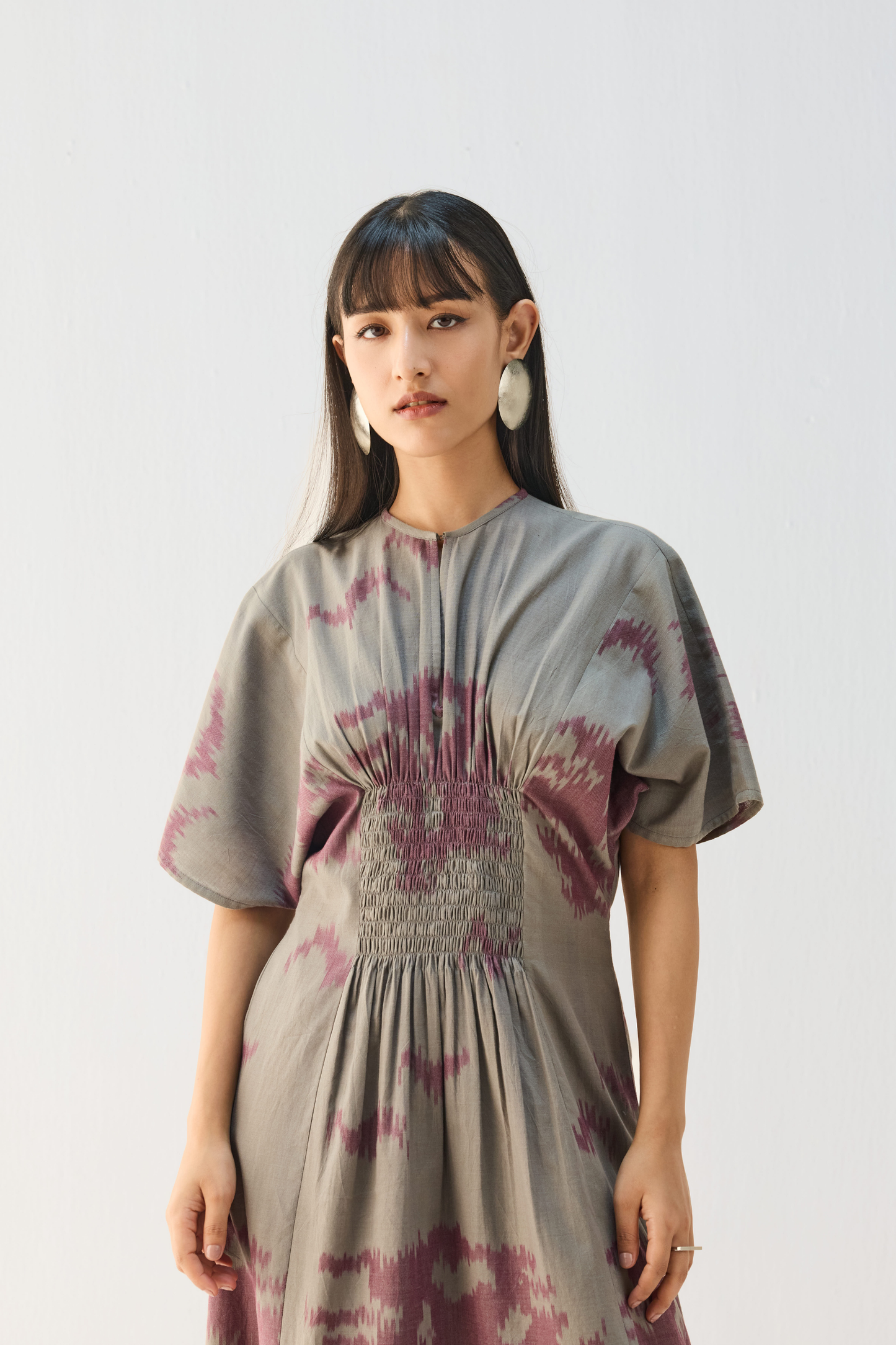 Purpose Handwoven Ikkat Maxi Dress