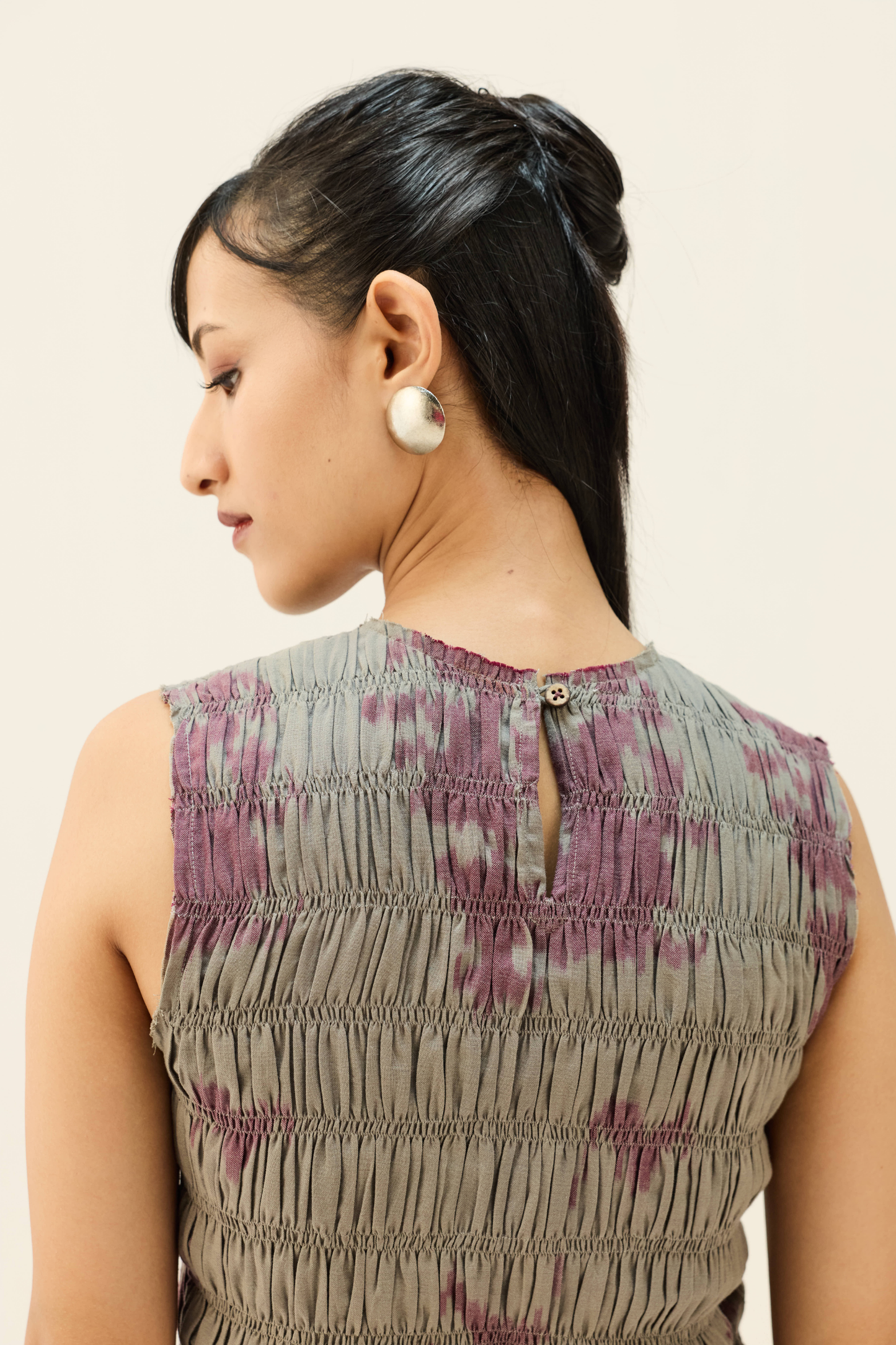 Purpose Handwoven Ikkat Top