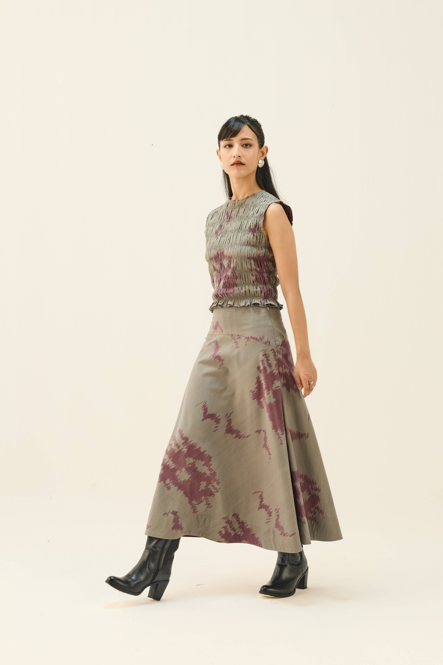 Purpose Handwoven Ikkat Top