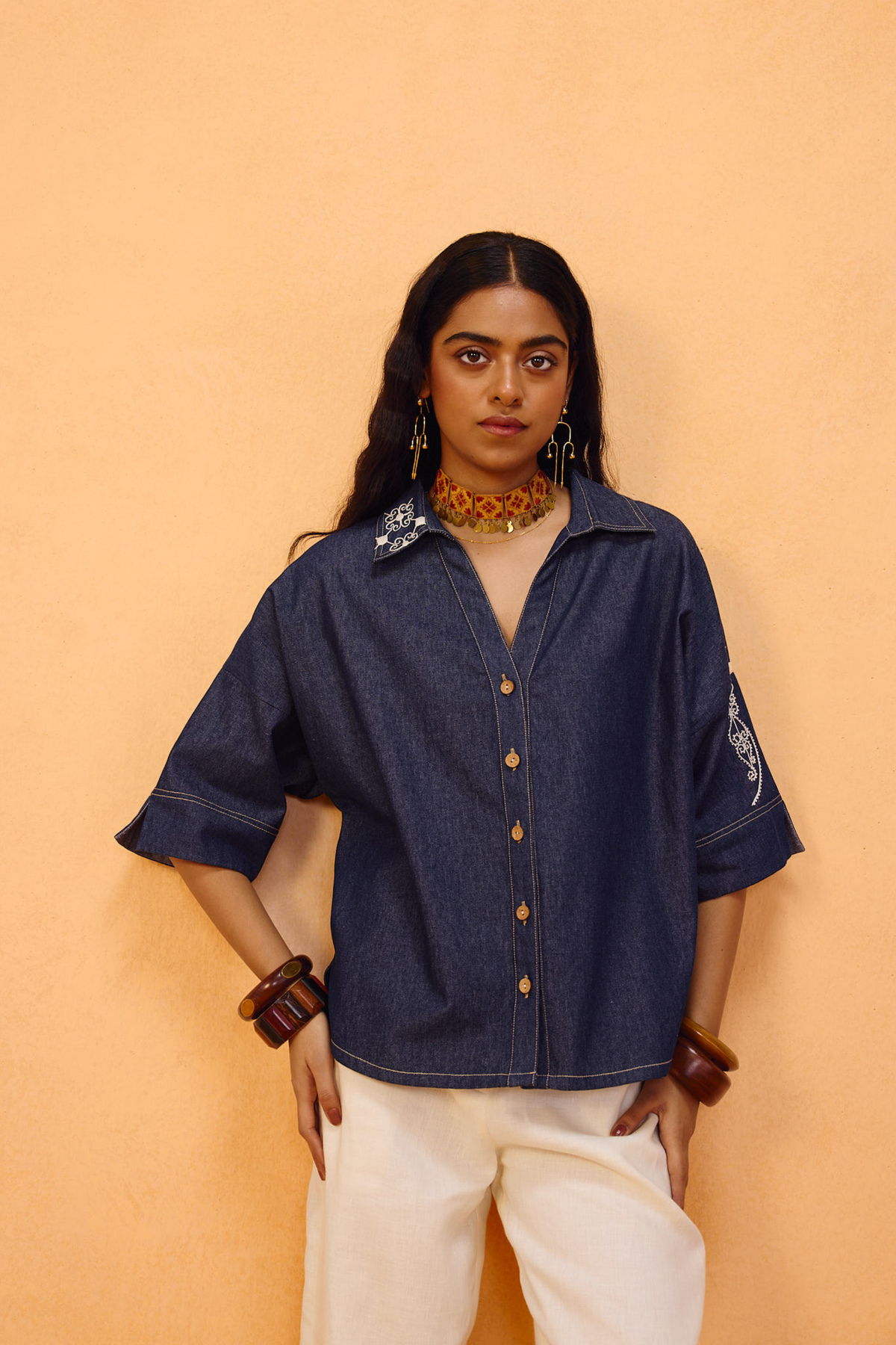 Rooted Sustainable Denim Shirt
