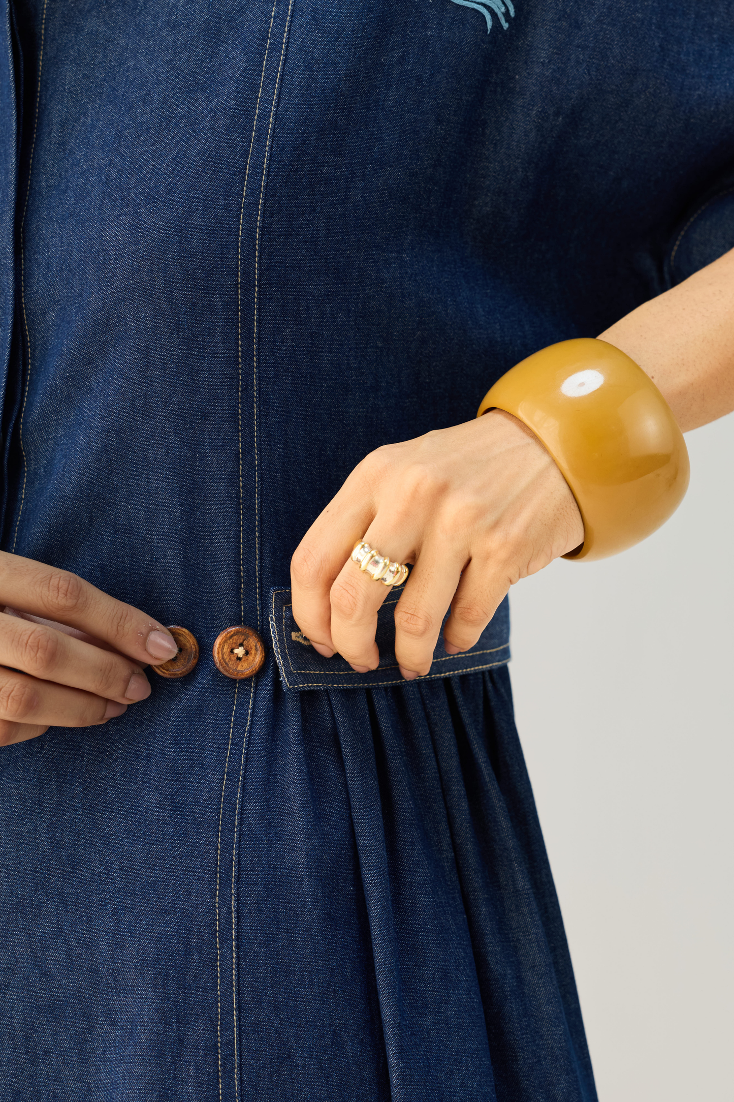 Shades Of Blue Sustainable Denim Dress