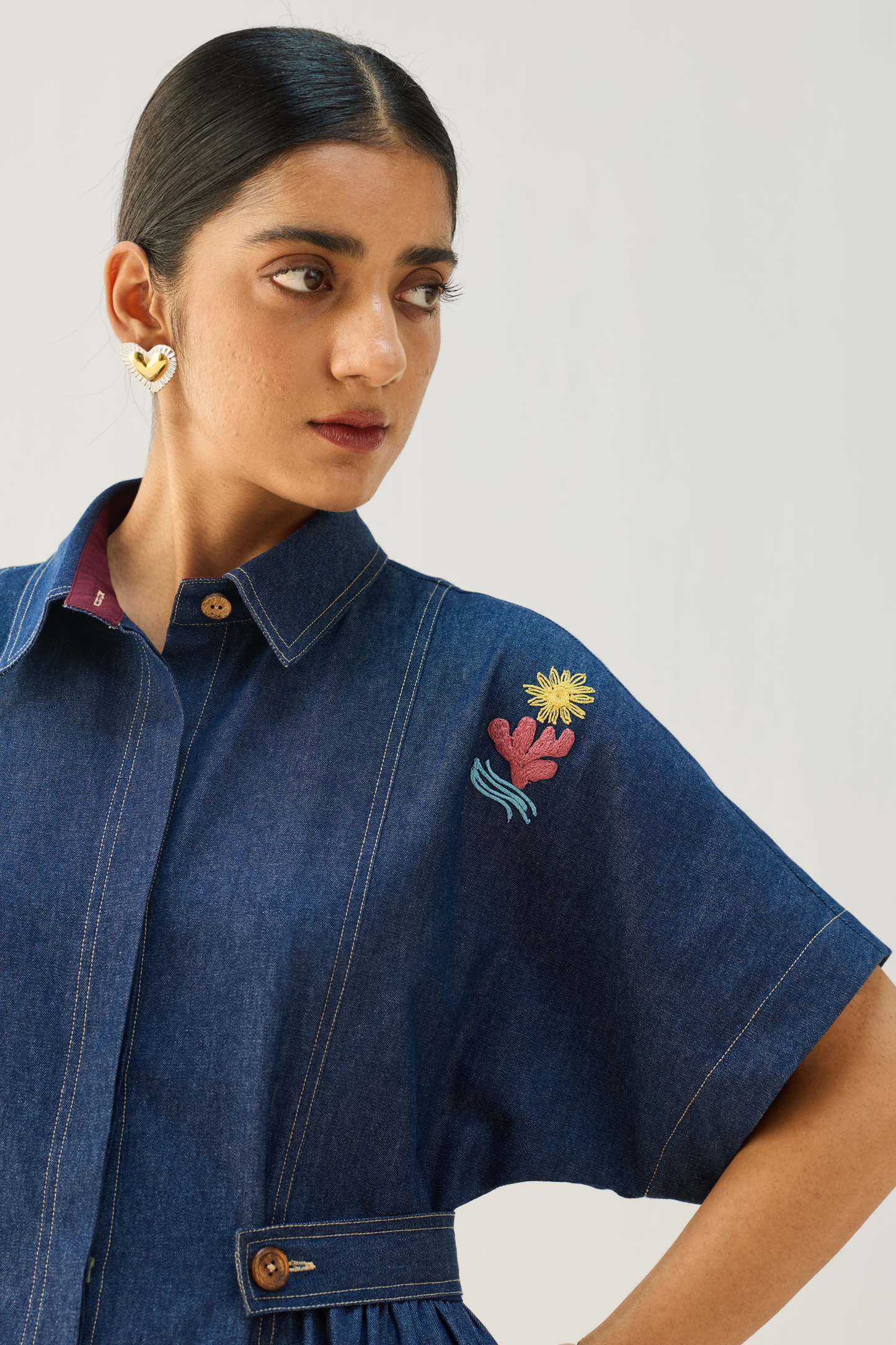 Shades Of Blue Sustainable Denim Dress