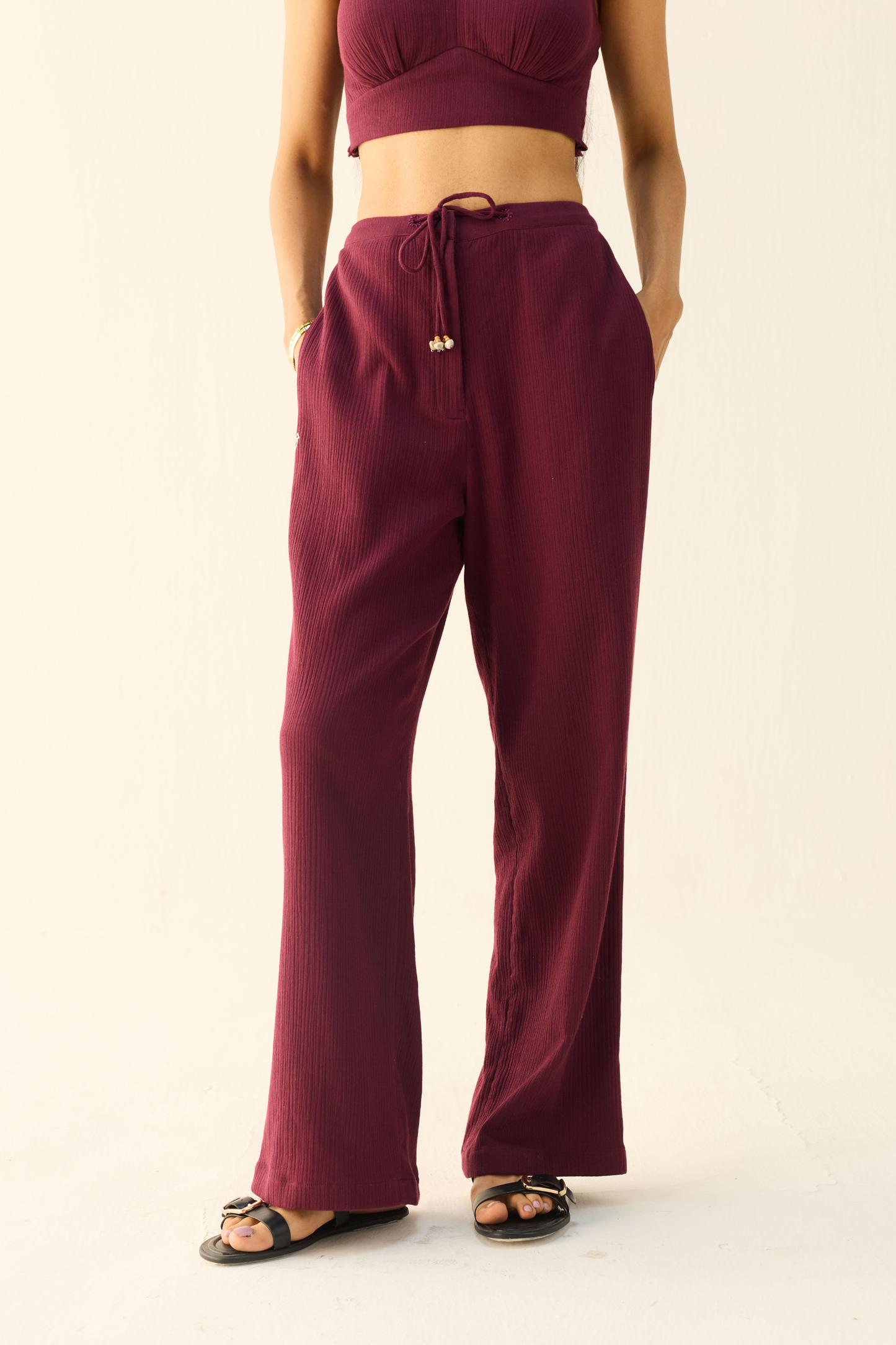 Shore Side Organic Cotton Trousers