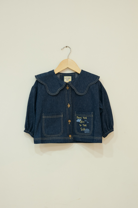 Sky To Sea Sustainable Denim Top