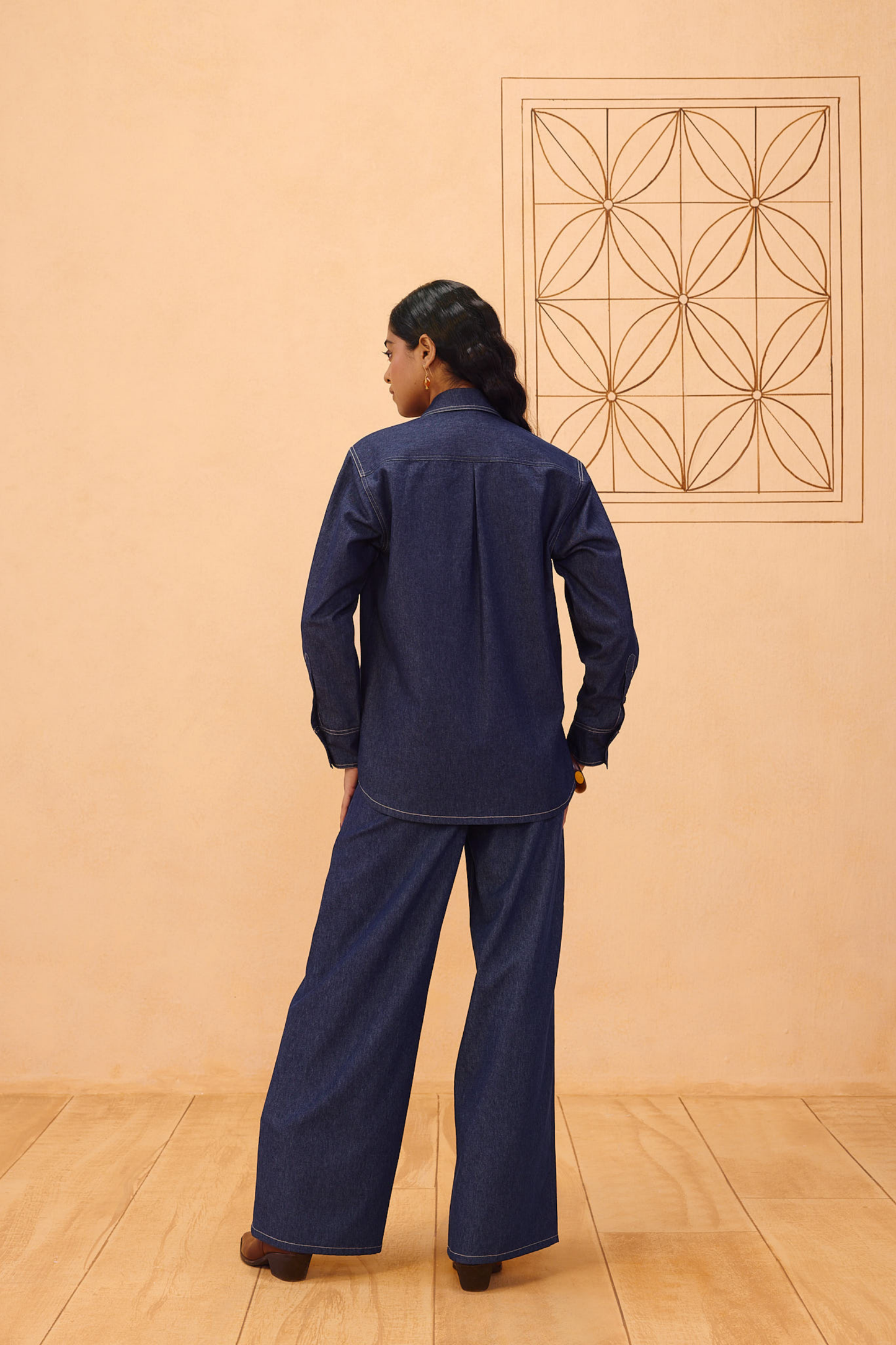 Slow Roots Sustainable Denim Shirt