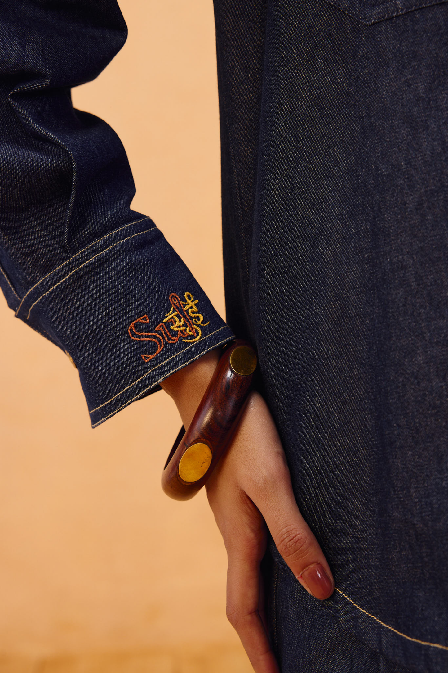 Slow Roots Sustainable Denim Shirt