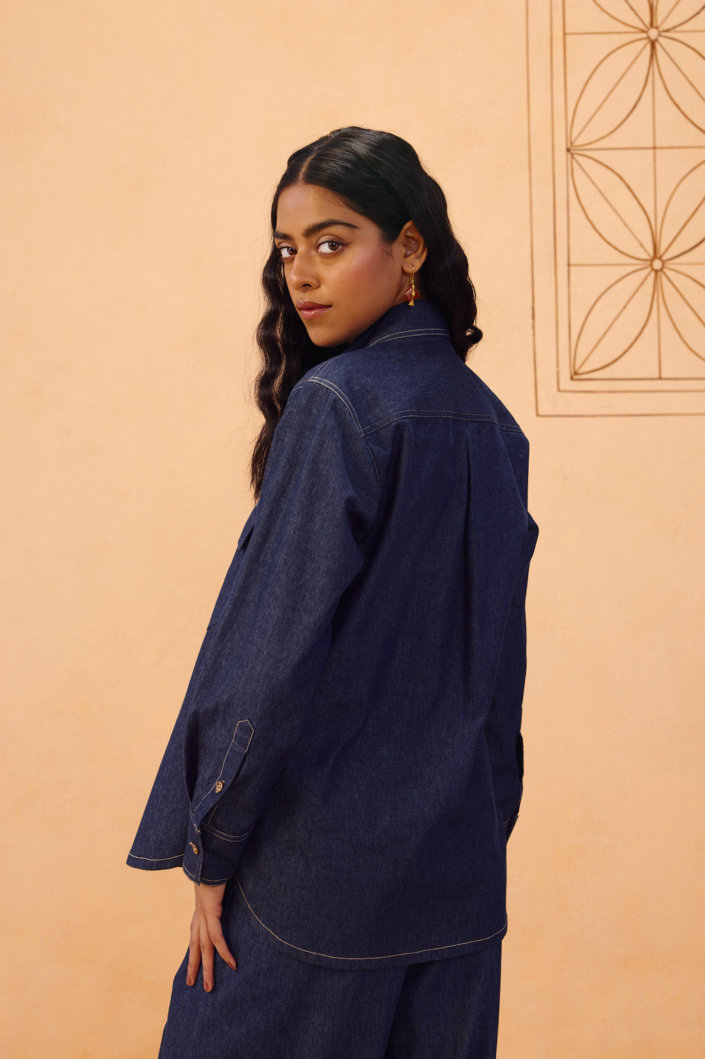 Slow Roots Sustainable Denim Shirt
