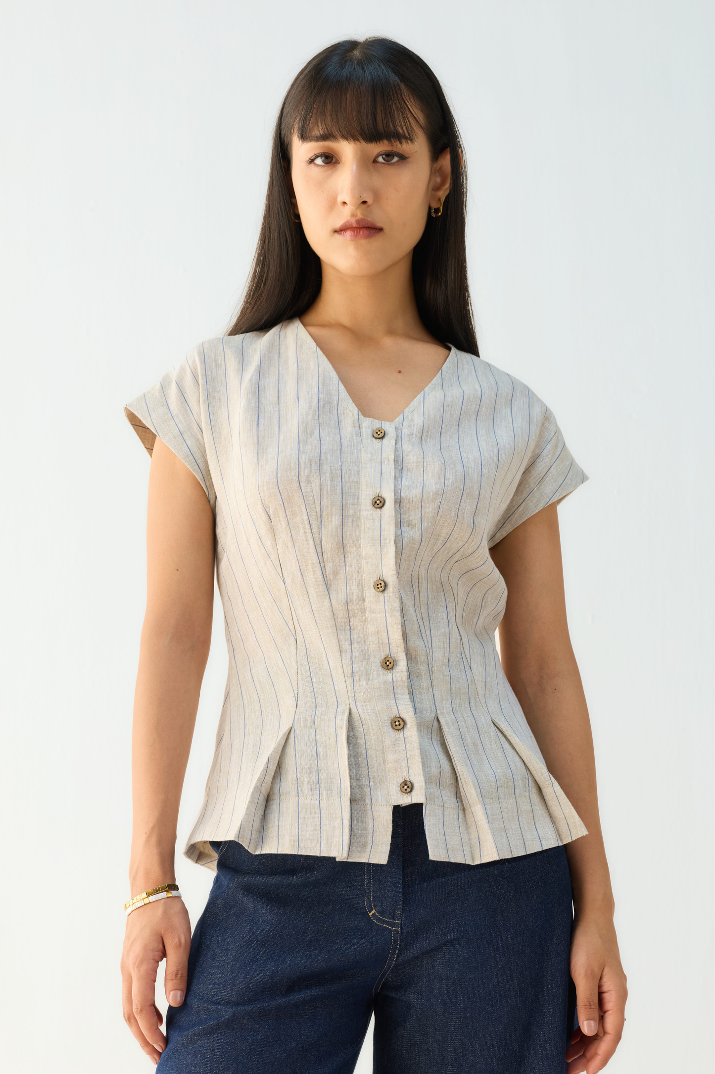 Soft Power Linen Top