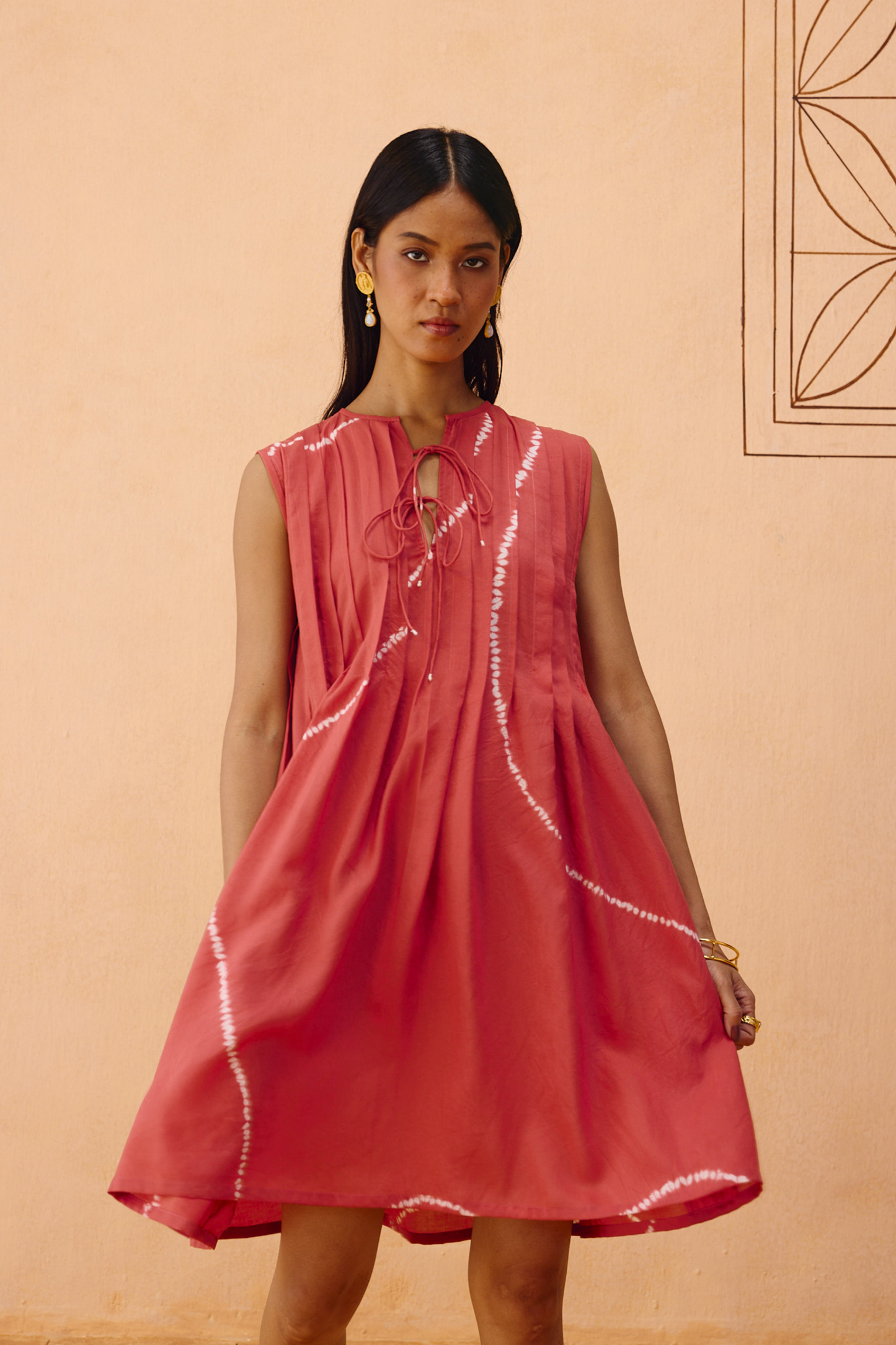 Terracotta Memories Lyocell Dress —  Lyocell Dress | Sui Singapore